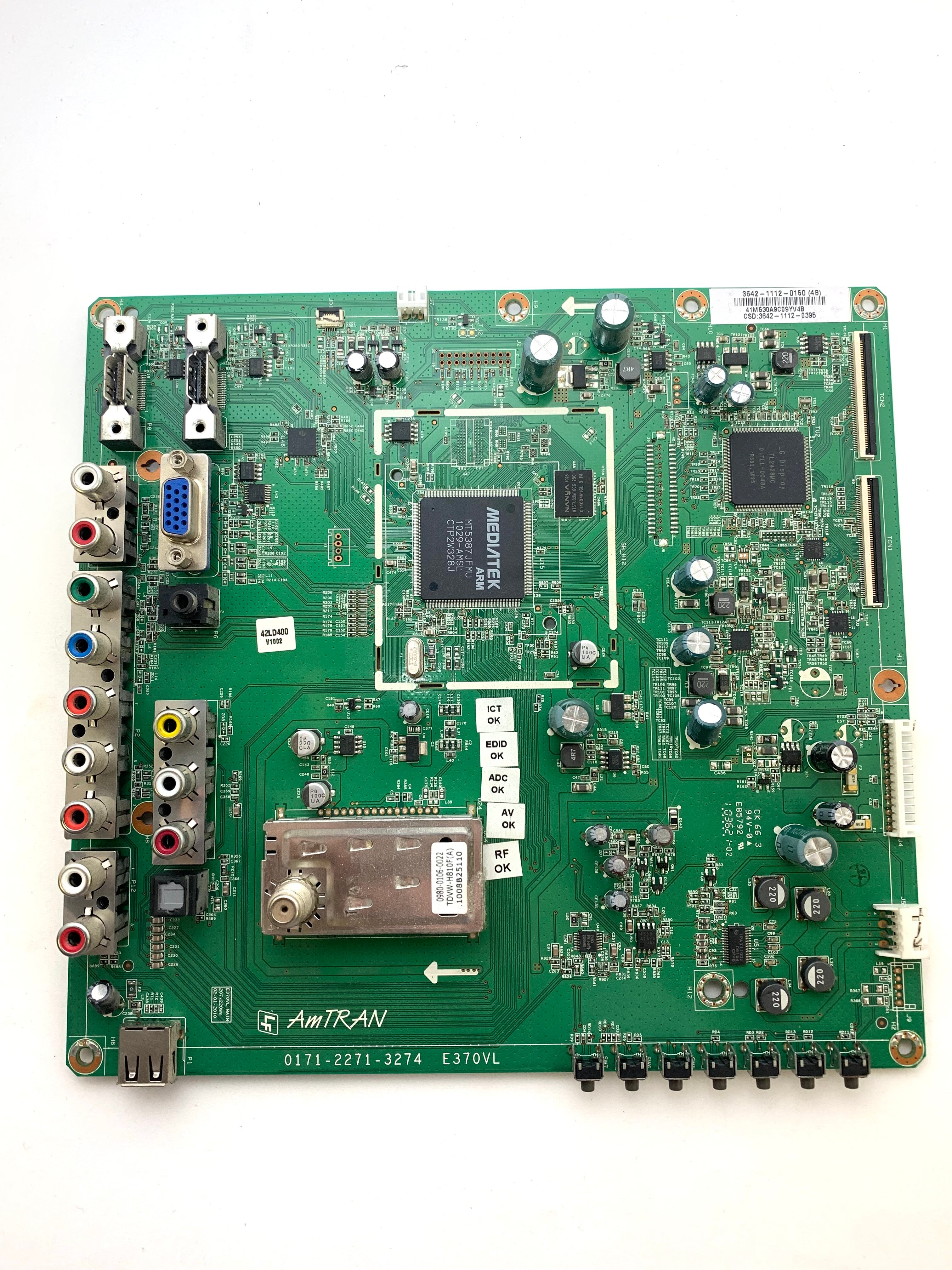 LG COV30573001 (3642-1112-0150) Main Board for 42LD400-UA