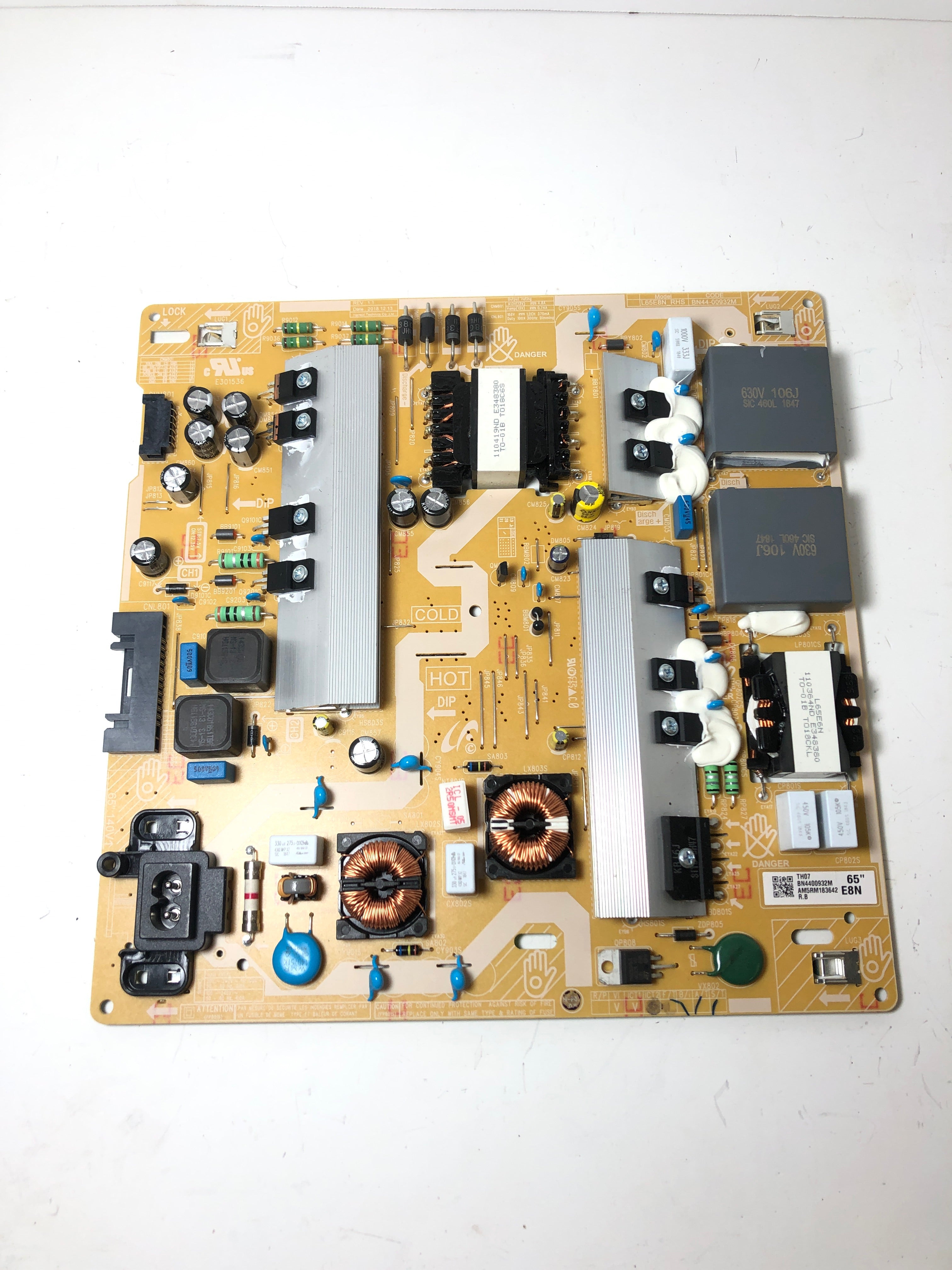 Samsung BN44-00932M Power Supply / LED Board
