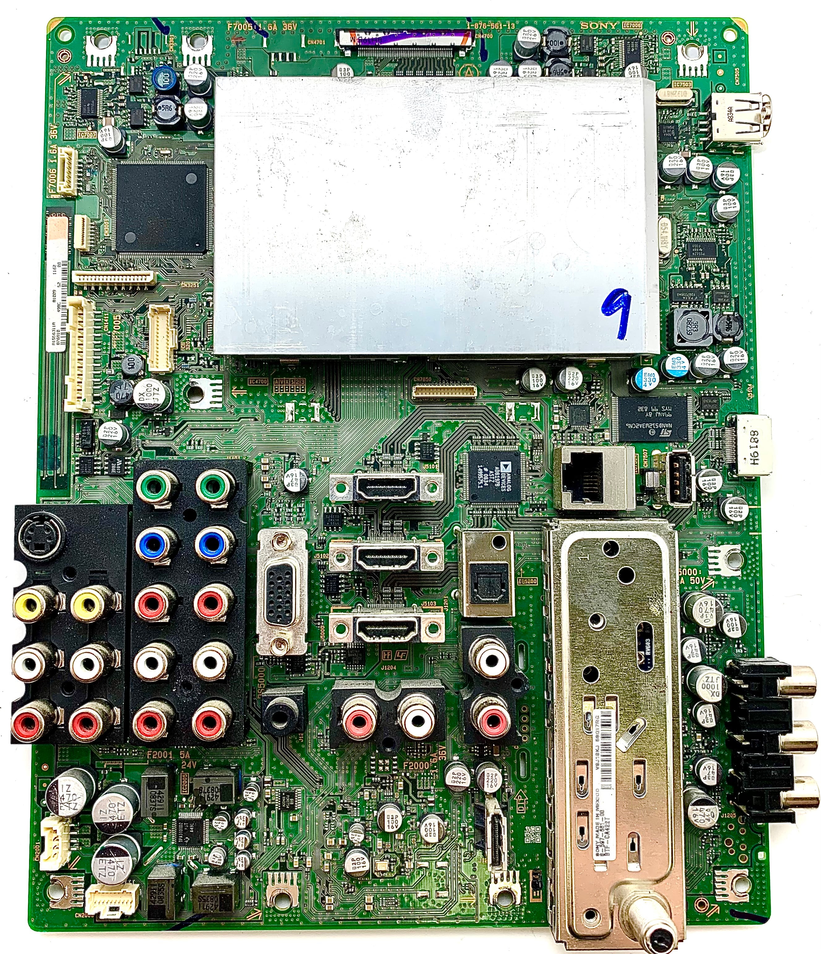 Sony A-1556-496-A (1-876-561-13) BU Main Board for KDL-52XBR6
