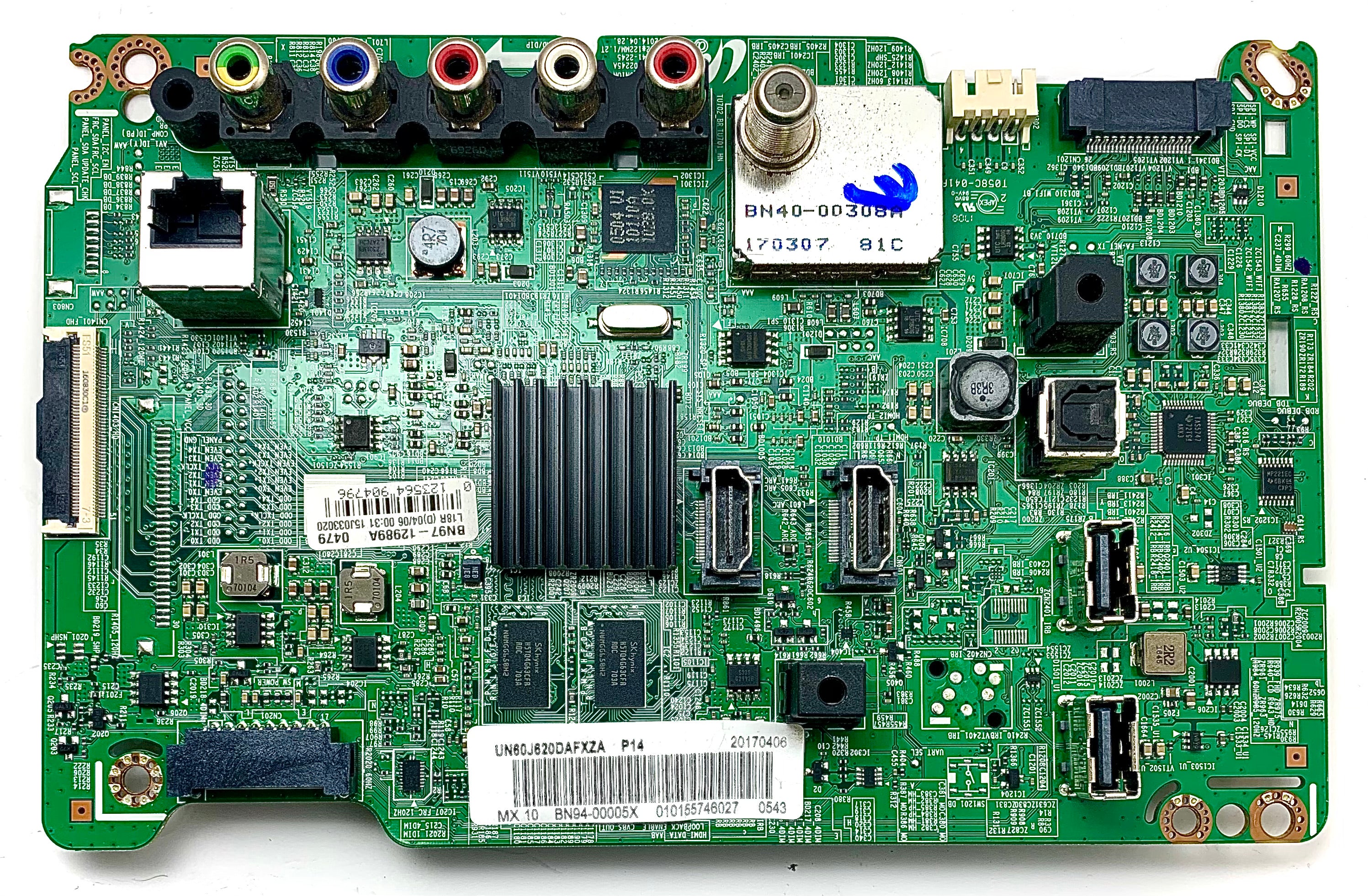 Samsung BN94-00005X Main Board for UN60J620DAFXZA