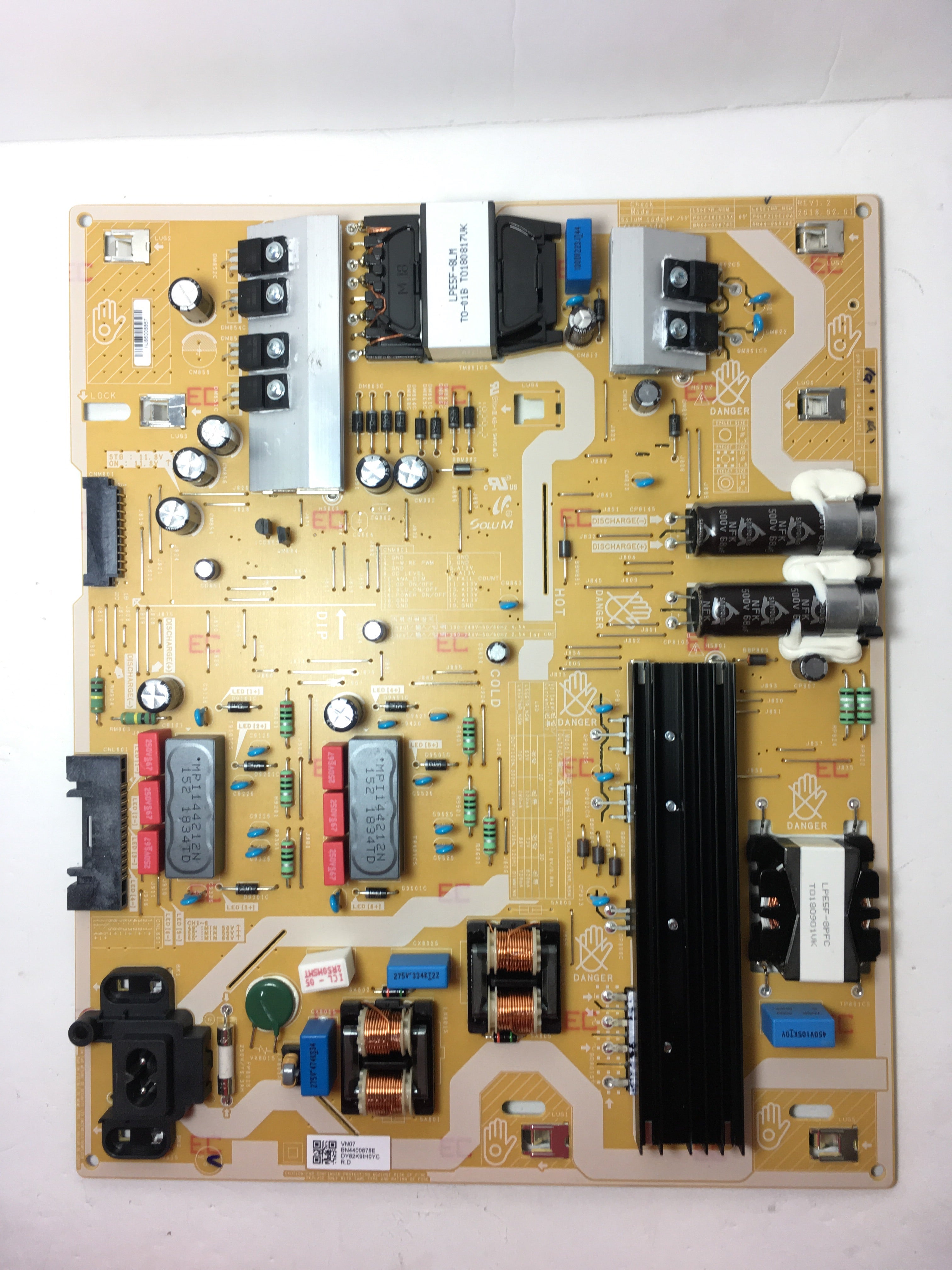 Samsung BN44-00878E Power Supply / LED Board
