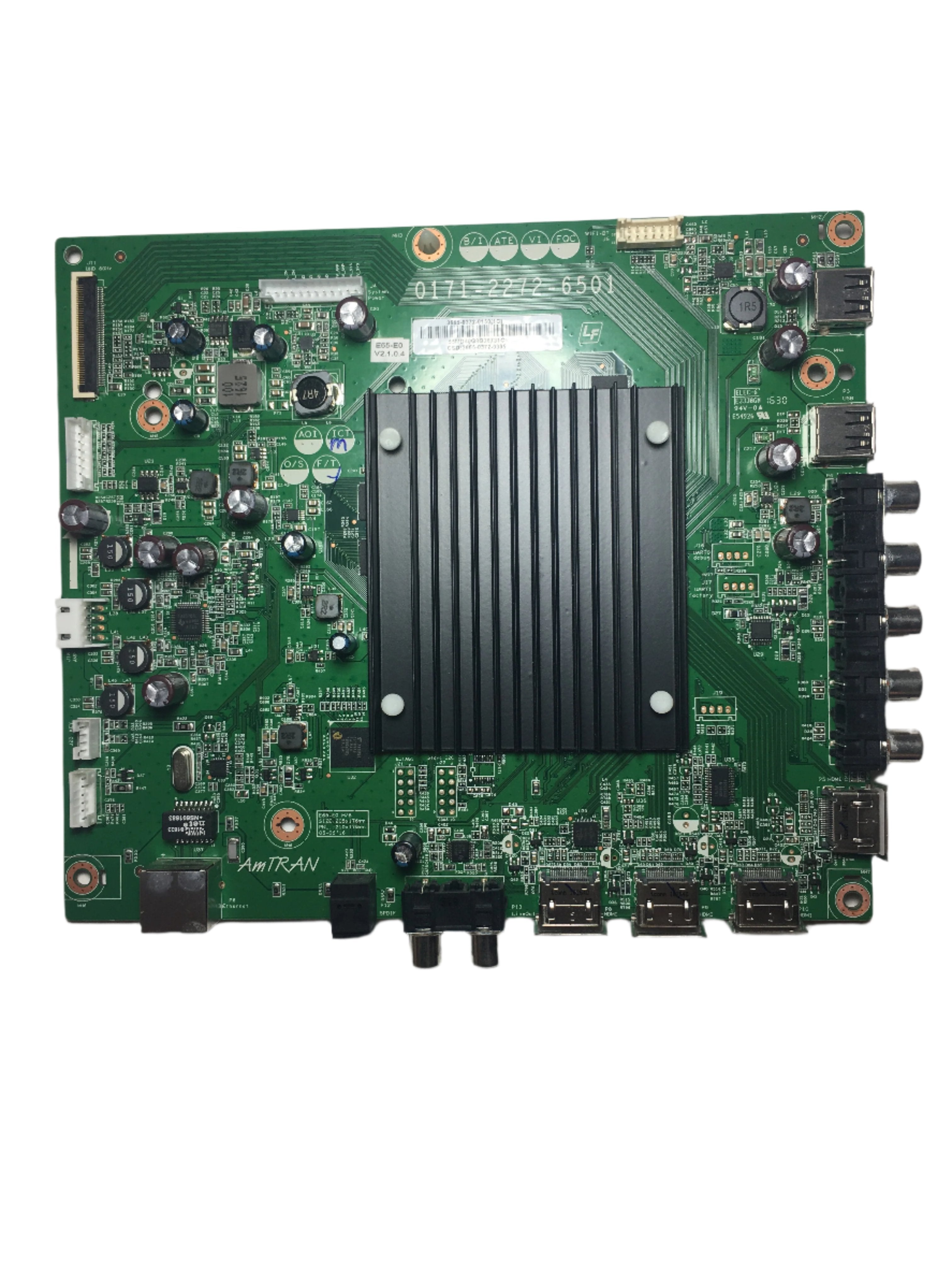 Vizio 3665-0372-0150 Main Board for E65-E0 LAUSVKAS or LAUSVKCS Serial