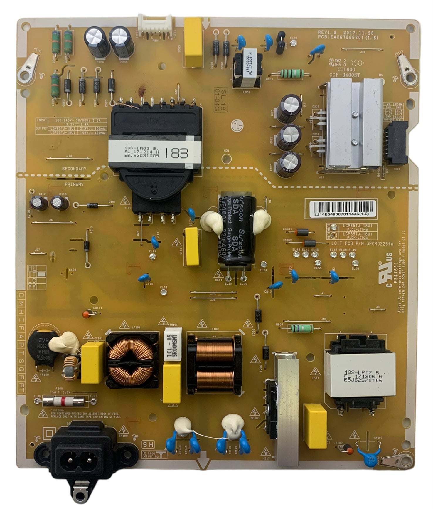 LG EAY64908701 Power Supply