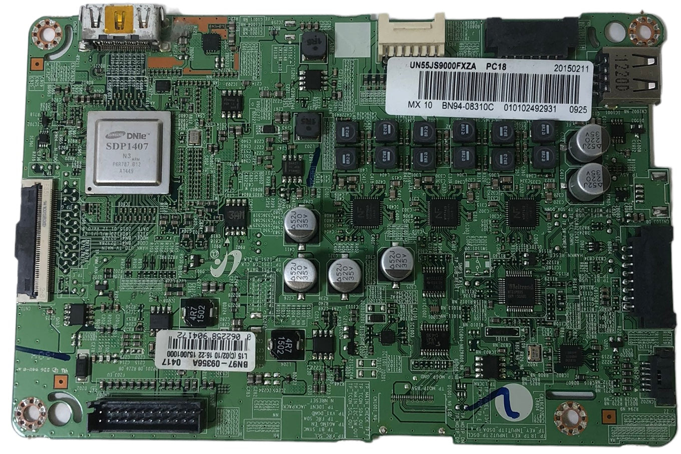 Samsung BN94-08310C Main Board for UN55JS9000FXZA (TS01)