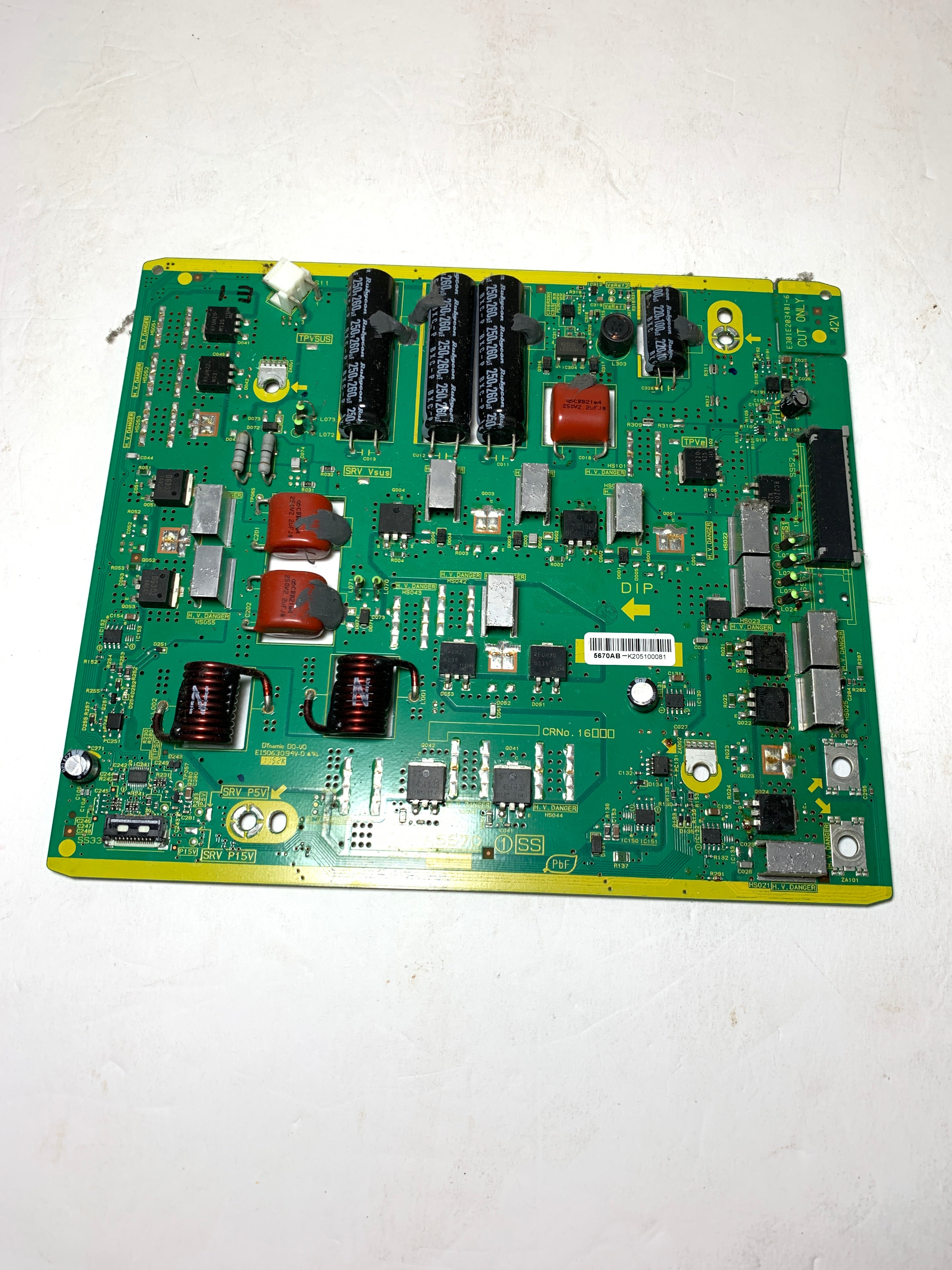 Panasonic TXNSS1RBUU (TNPA5670AB) SS Board