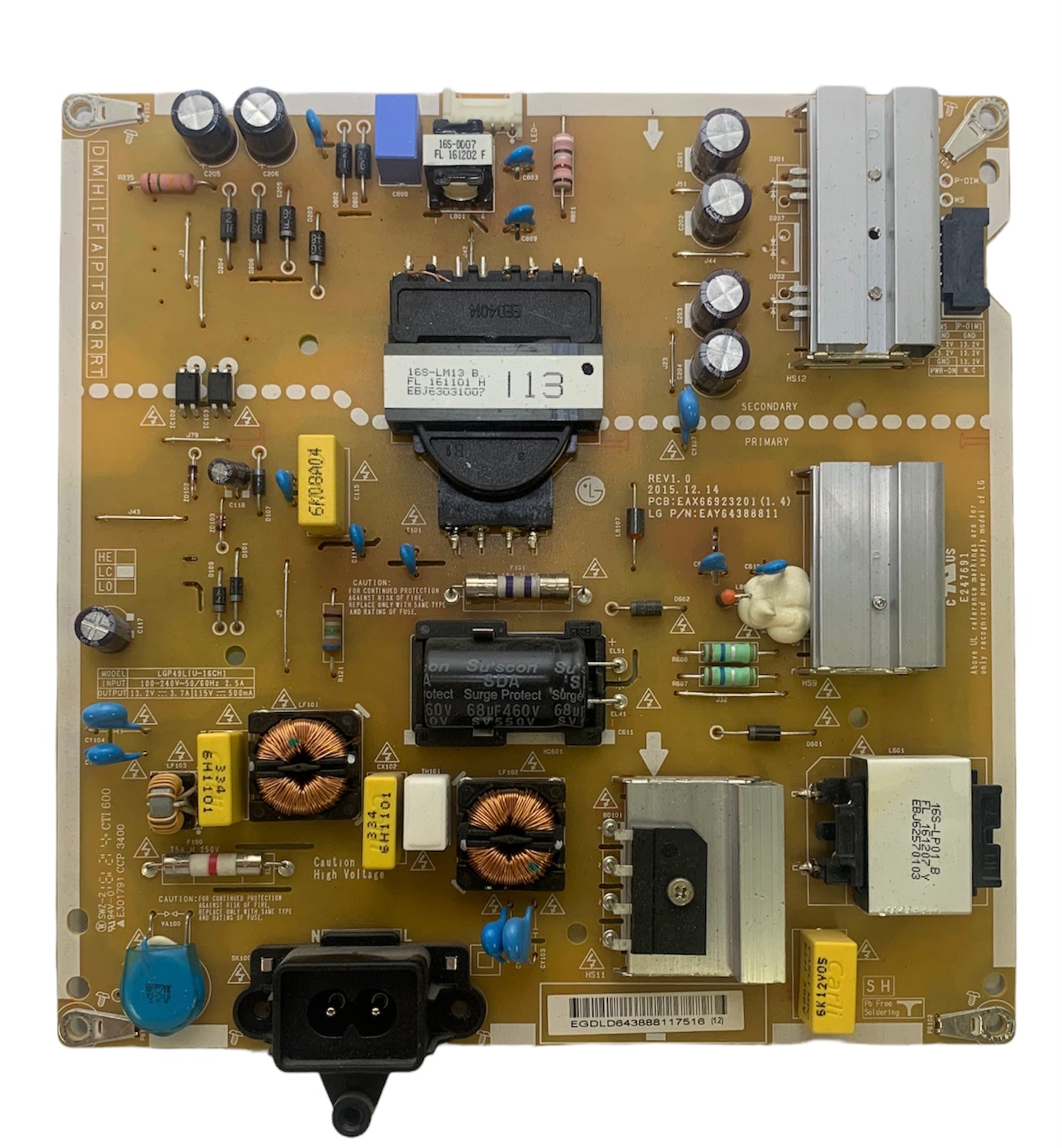 LG EAY64388811 (EAX66923201(1.4)) Power Supply / LED Driver