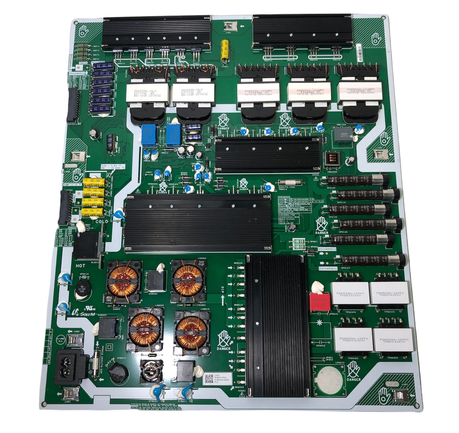 Samsung BN44-01034A Power Supply / LED Board
