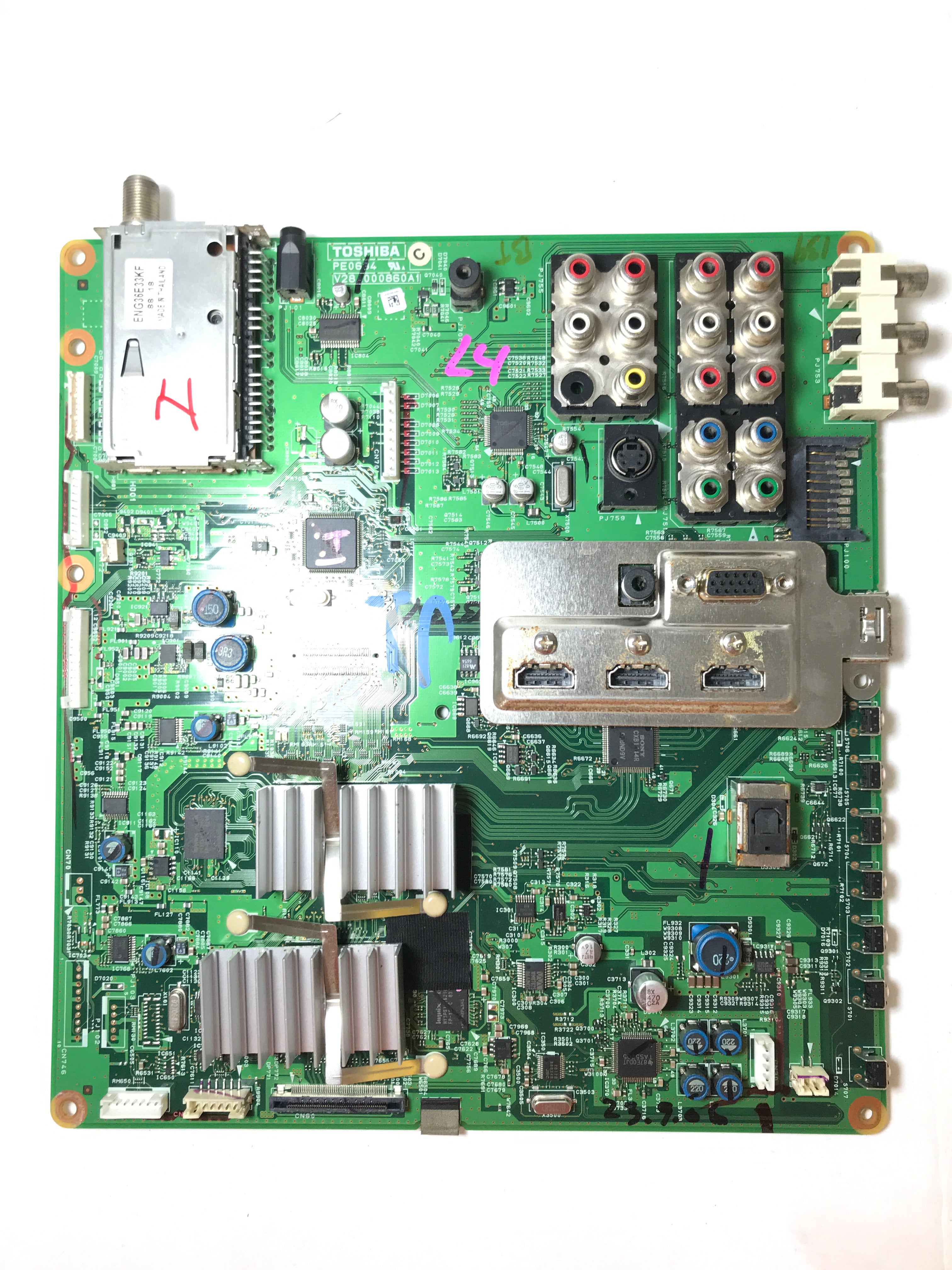 Toshiba 75013208 Main Board for 52RV535U