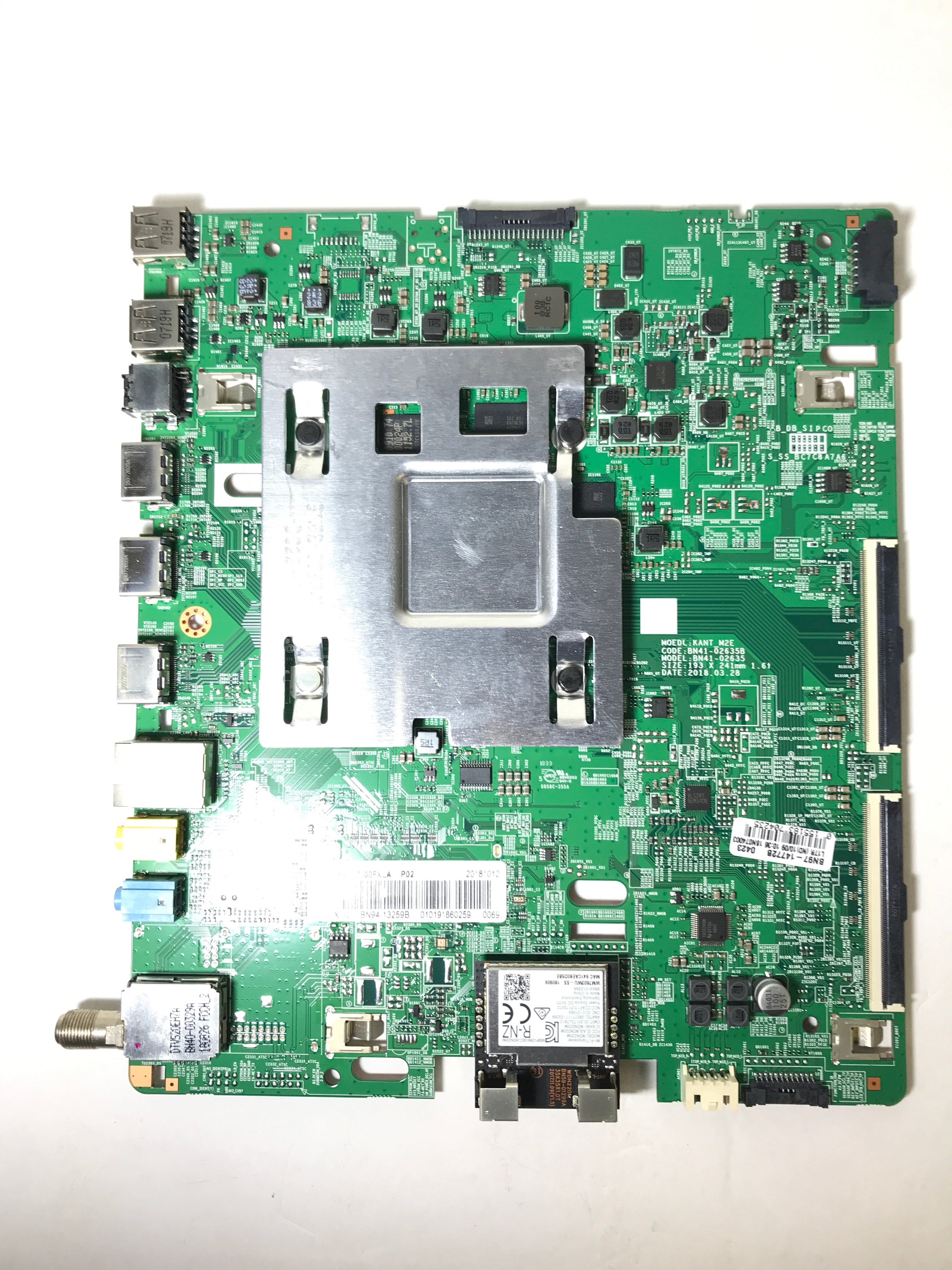 Samsung BN94-13259B Main Board for UN55NU7300FXZA (Version FB03)