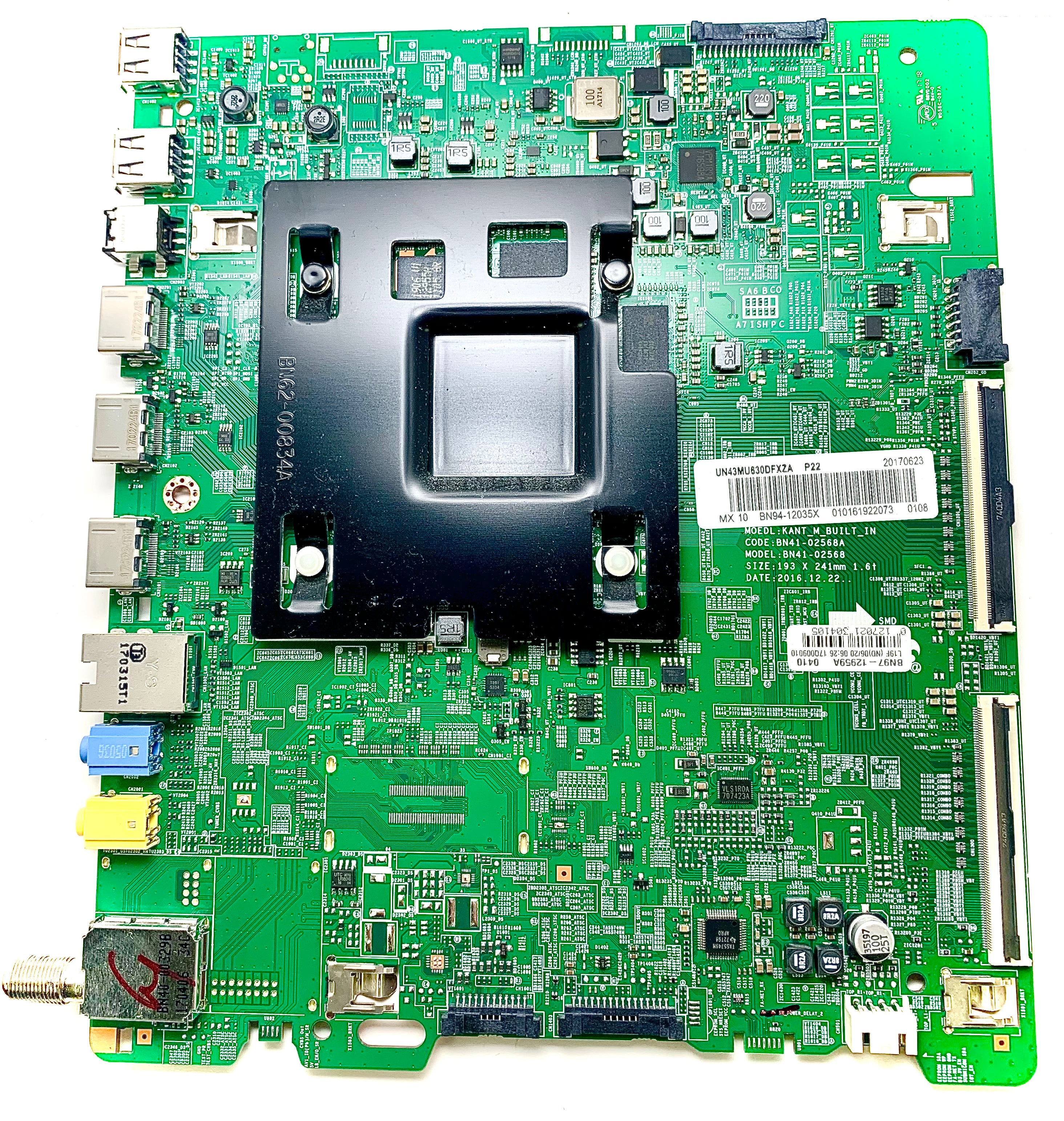 Samsung BN94-12035X Main Board for UN43MU630DFXZA (Version BA01)