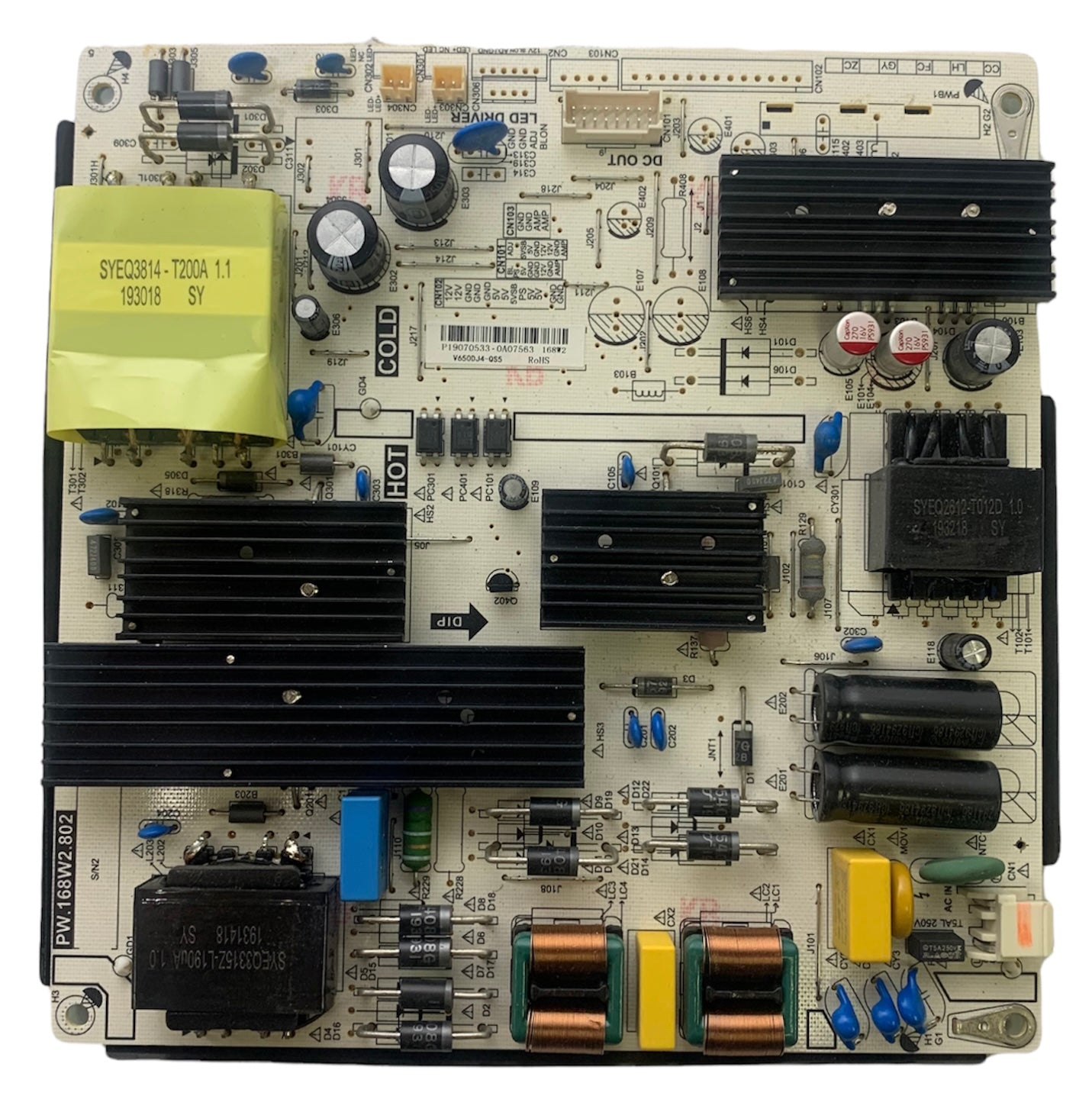 Sceptre PW.168W2.802 Power Supply/LED Driver Board