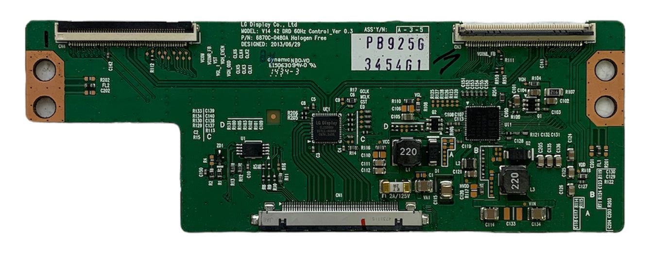 LG 6871L-3454G (6870C-0480A) T-Con Board for 42LB5800-UG 42LY560M-UA