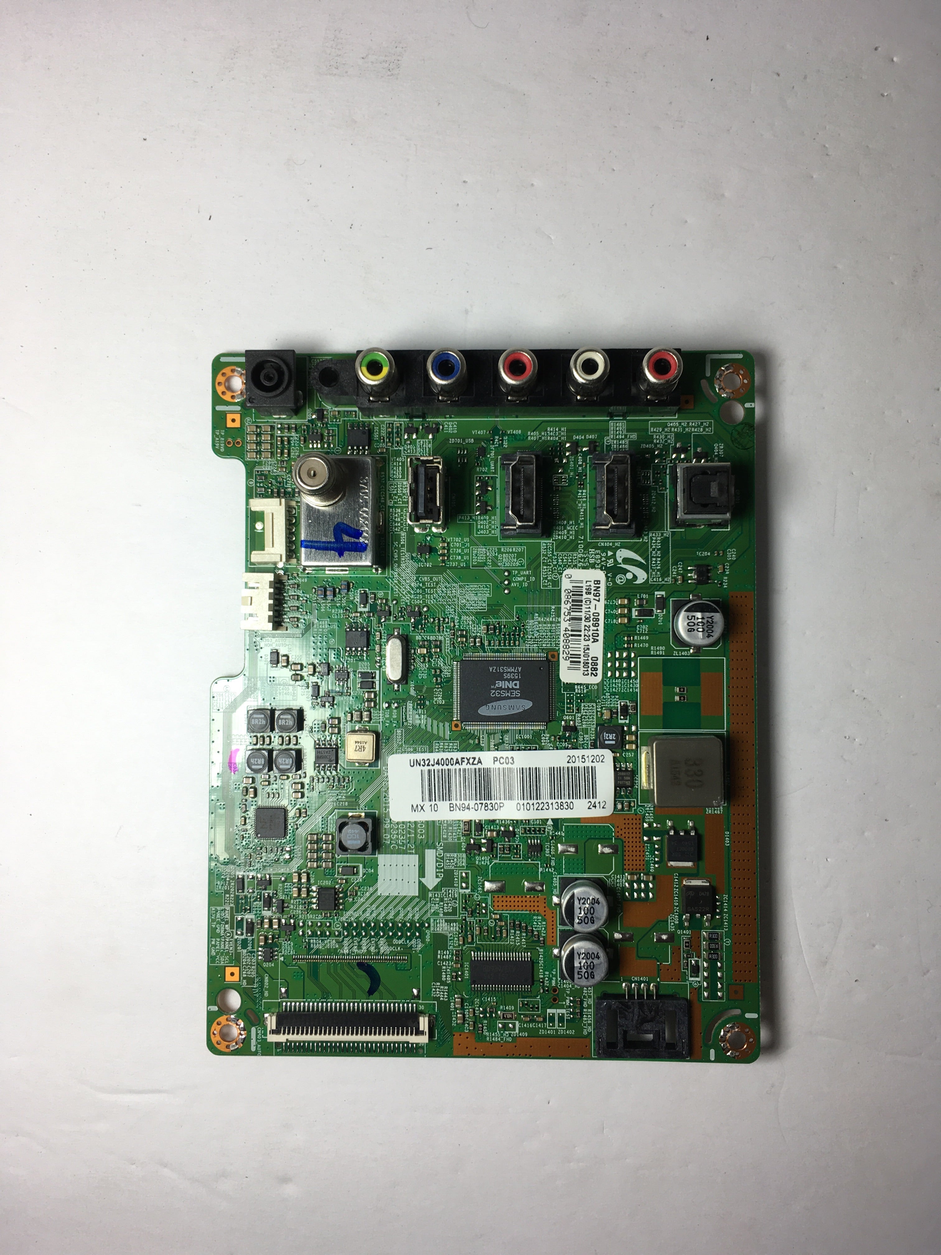 Samsung BN94-07830P Main Board for UN32J4000AFXZA (Version RD03 / LC06)