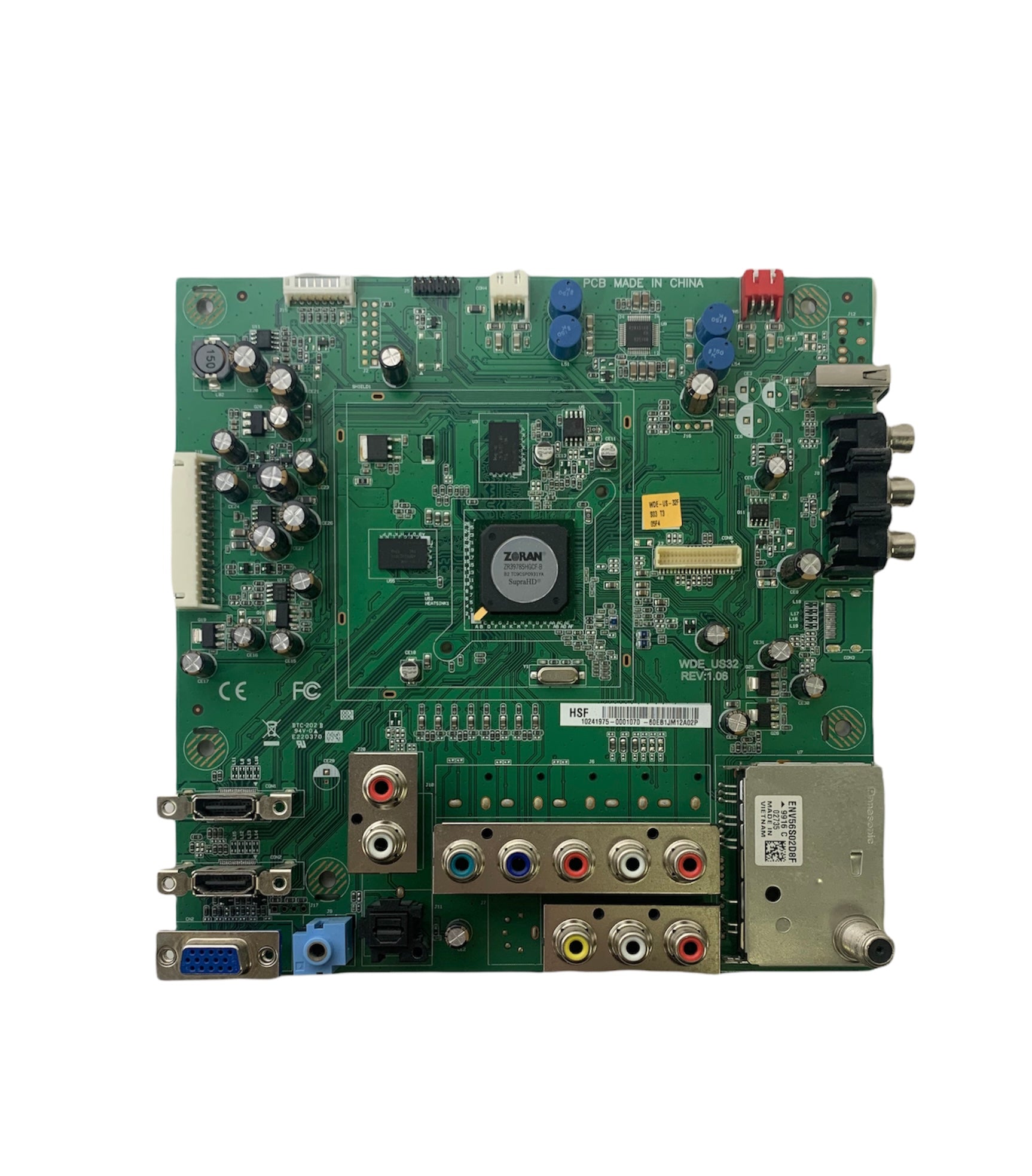 Westinghouse 60.EB1JM.12A (WDE_US32) Main Board for VR-3209DF