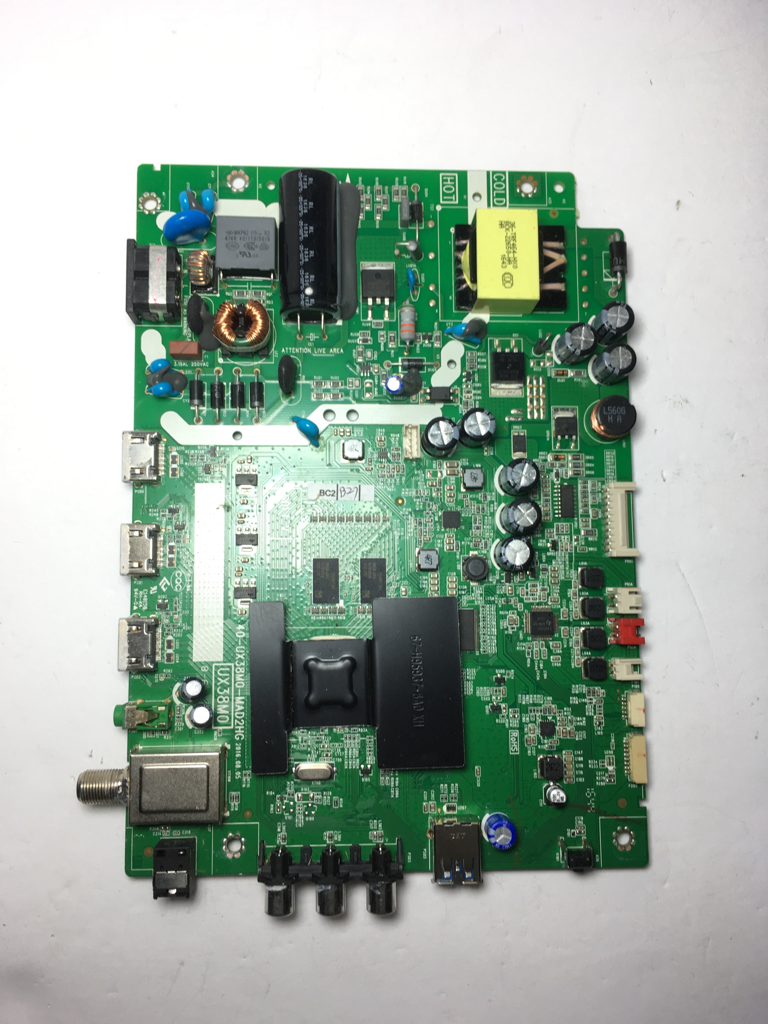 TCL T8-32NAZP-MA4 Main Board / Power Supply for 32S3750 (32S3750TAHAA or 32S3750TAGAA Version)
