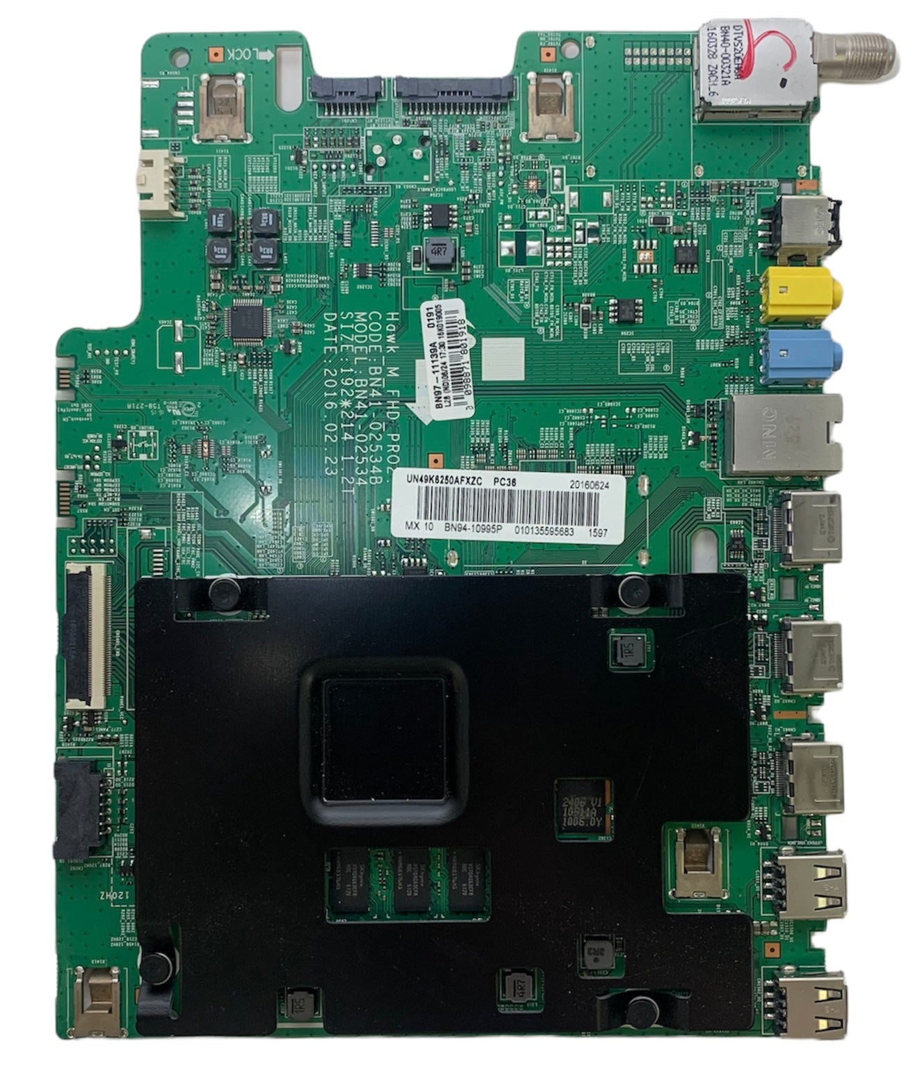 Samsung BN94-10995P Main Board for UN49K6250AFXZA (Version FA01)