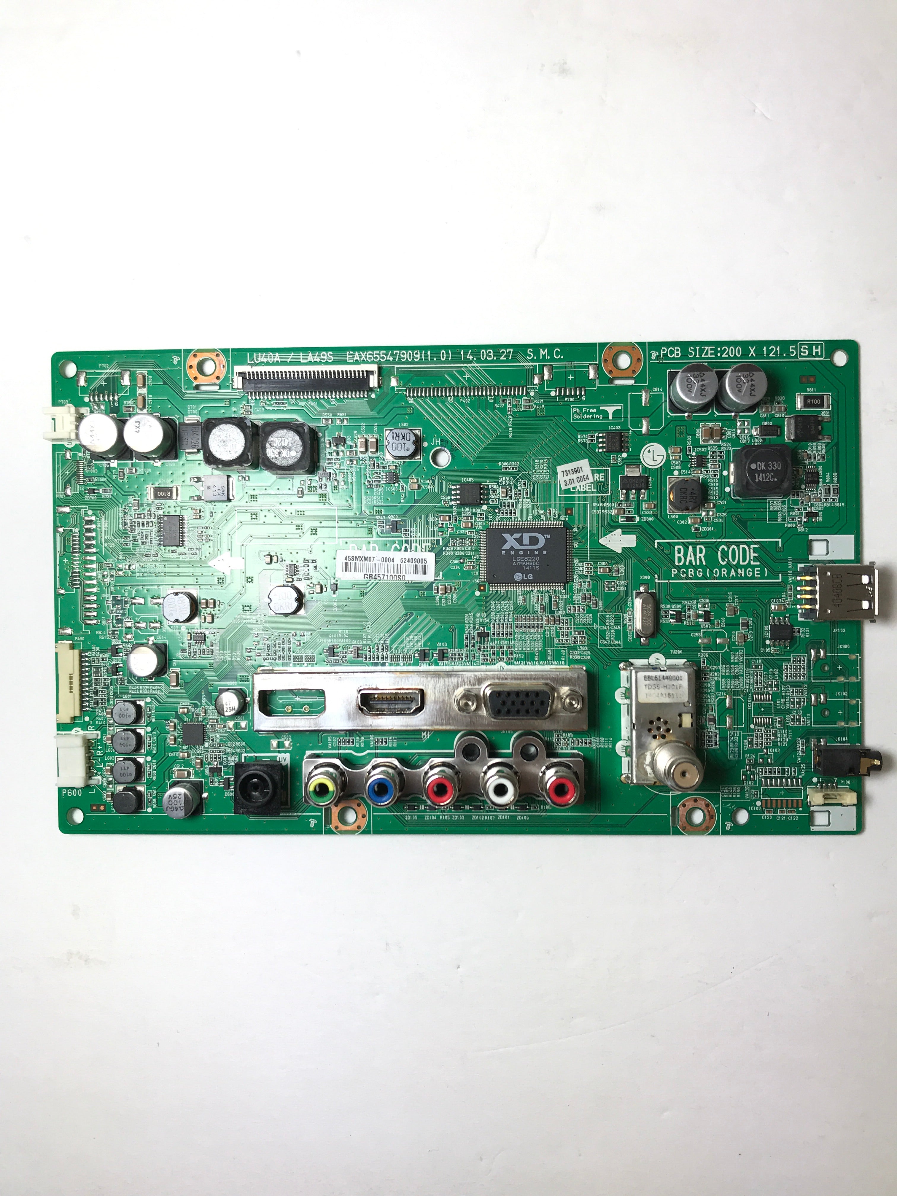 LG EBR78528705 Main Board for 29LB4510-PU