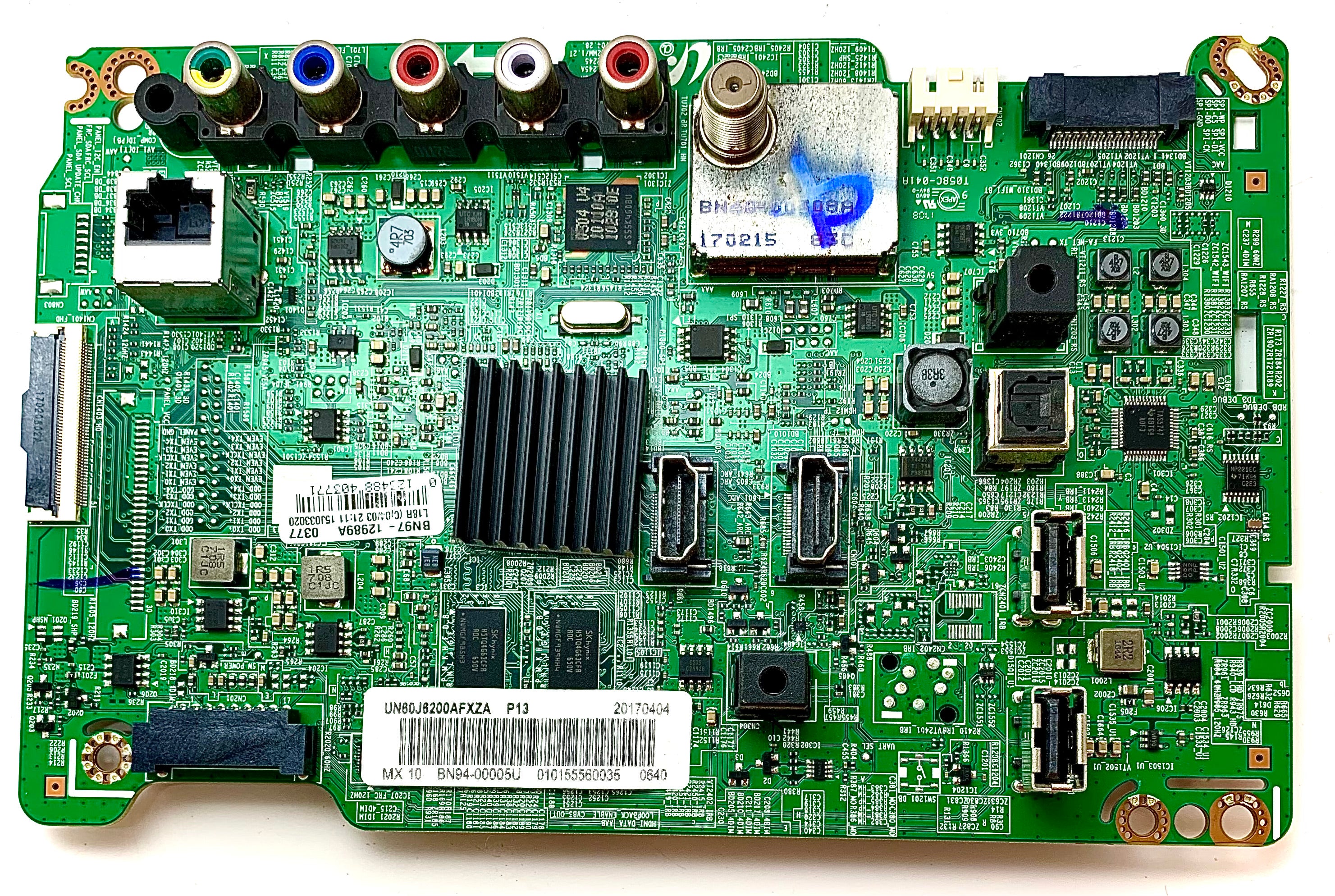 Samsung BN94-00005U Main Board for UN60J6200AFXZA (Version EA03)