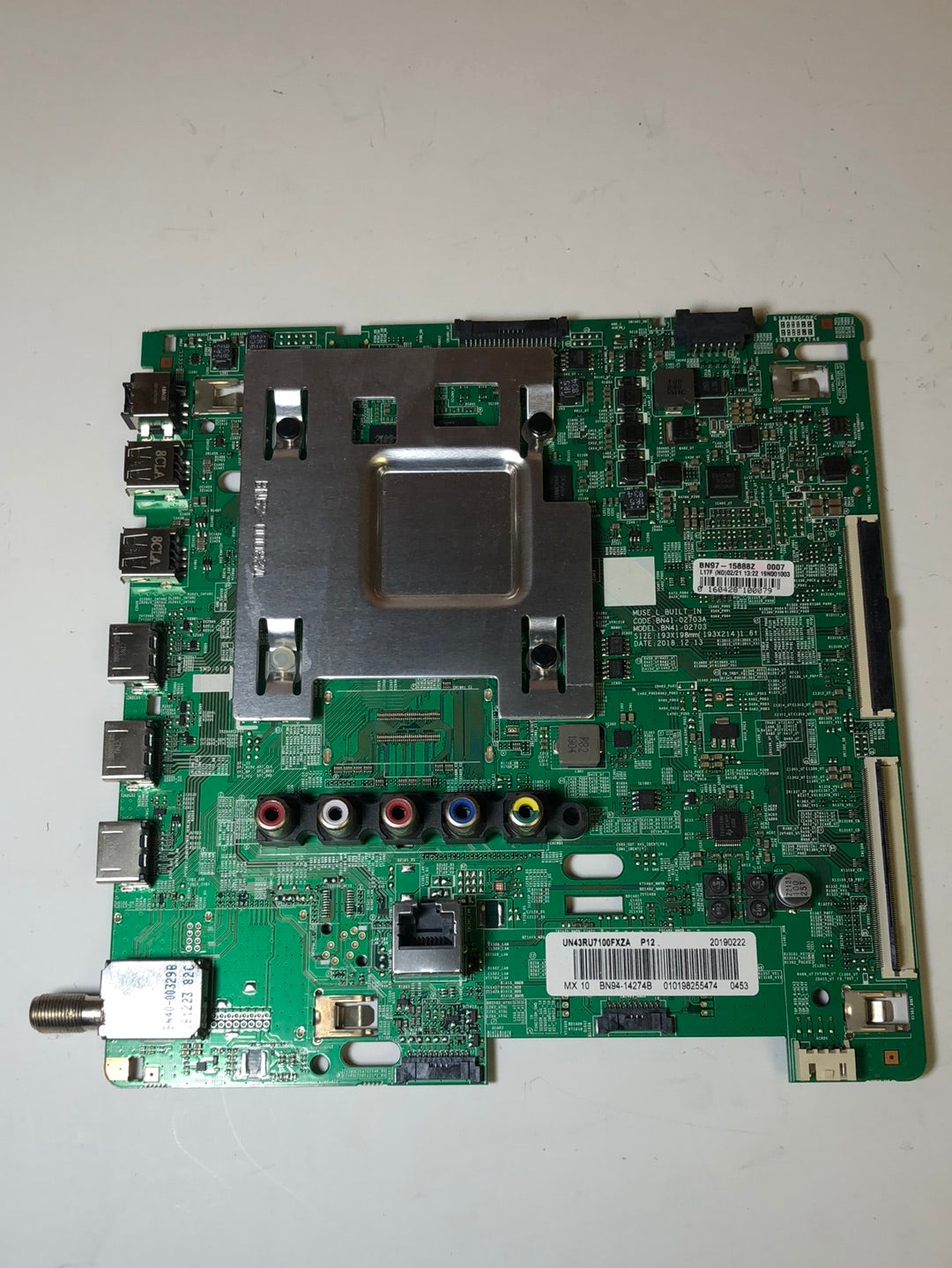 Samsung BN94-14274B Main Board for UN43RU7100FXZA (Version AA01)