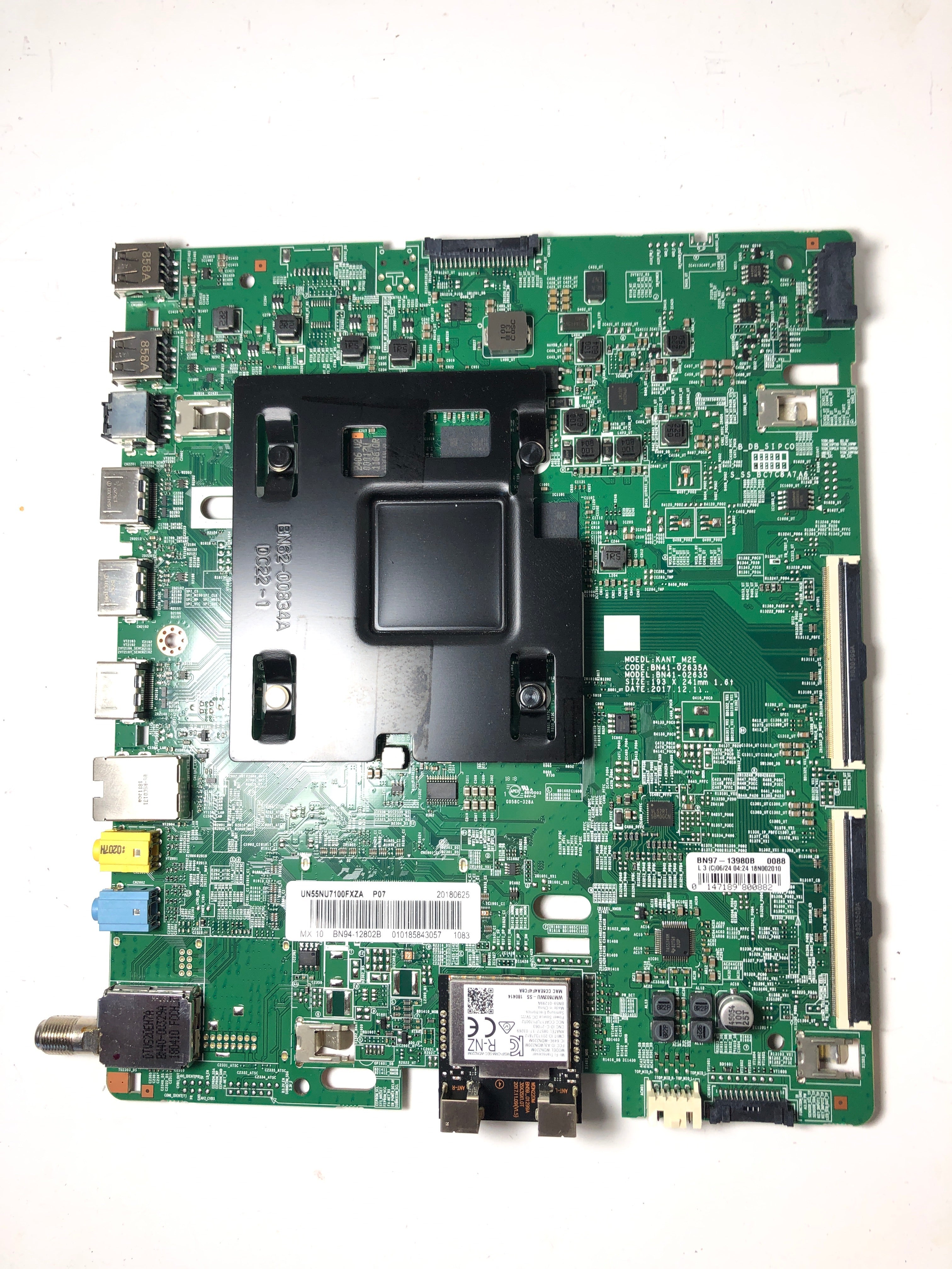 Samsung BN94-12802B Main Board for UN55NU7200FXZA UN55NU7100FXZA (Version FA01)