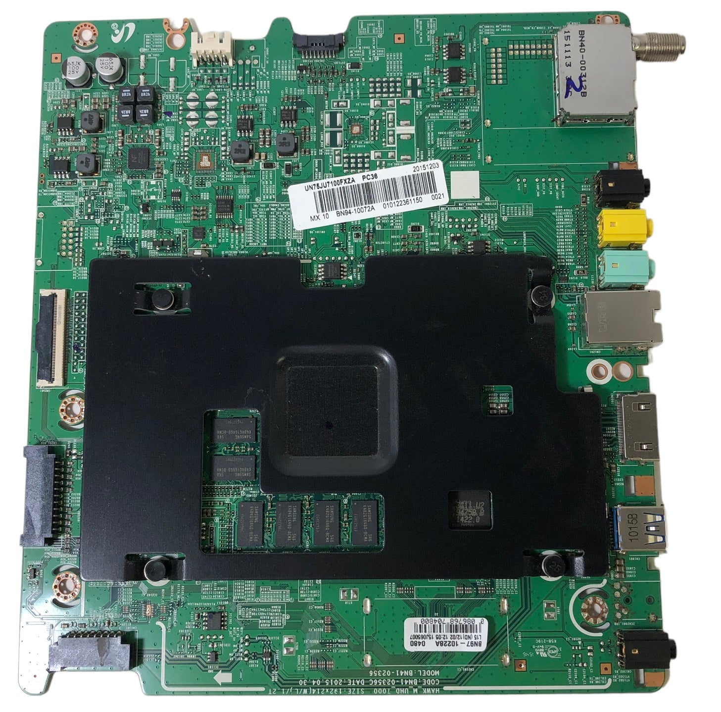 Samsung BN94-10072A Main Board for UN75JU7100FXZA (Version US02)