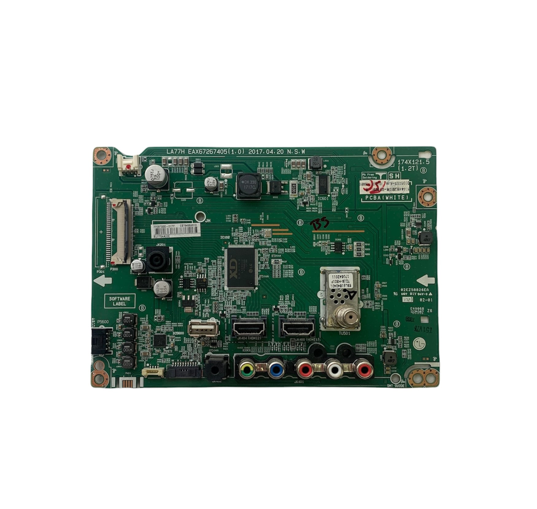 LG EBT64559810 Main Board for 49LJ510M-UB.BUSGLOR