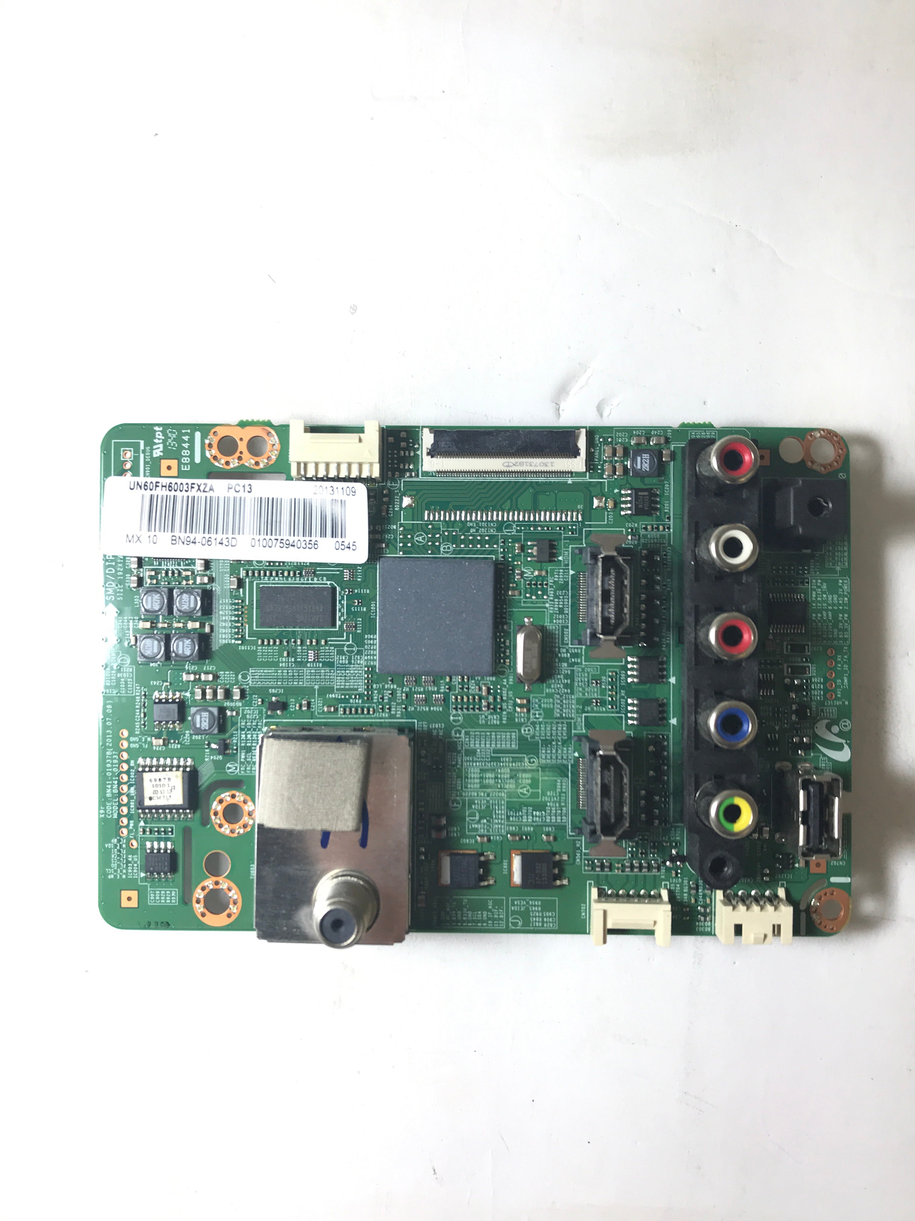 Samsung BN94-06143D Main Board for UN60FH6003FXZA