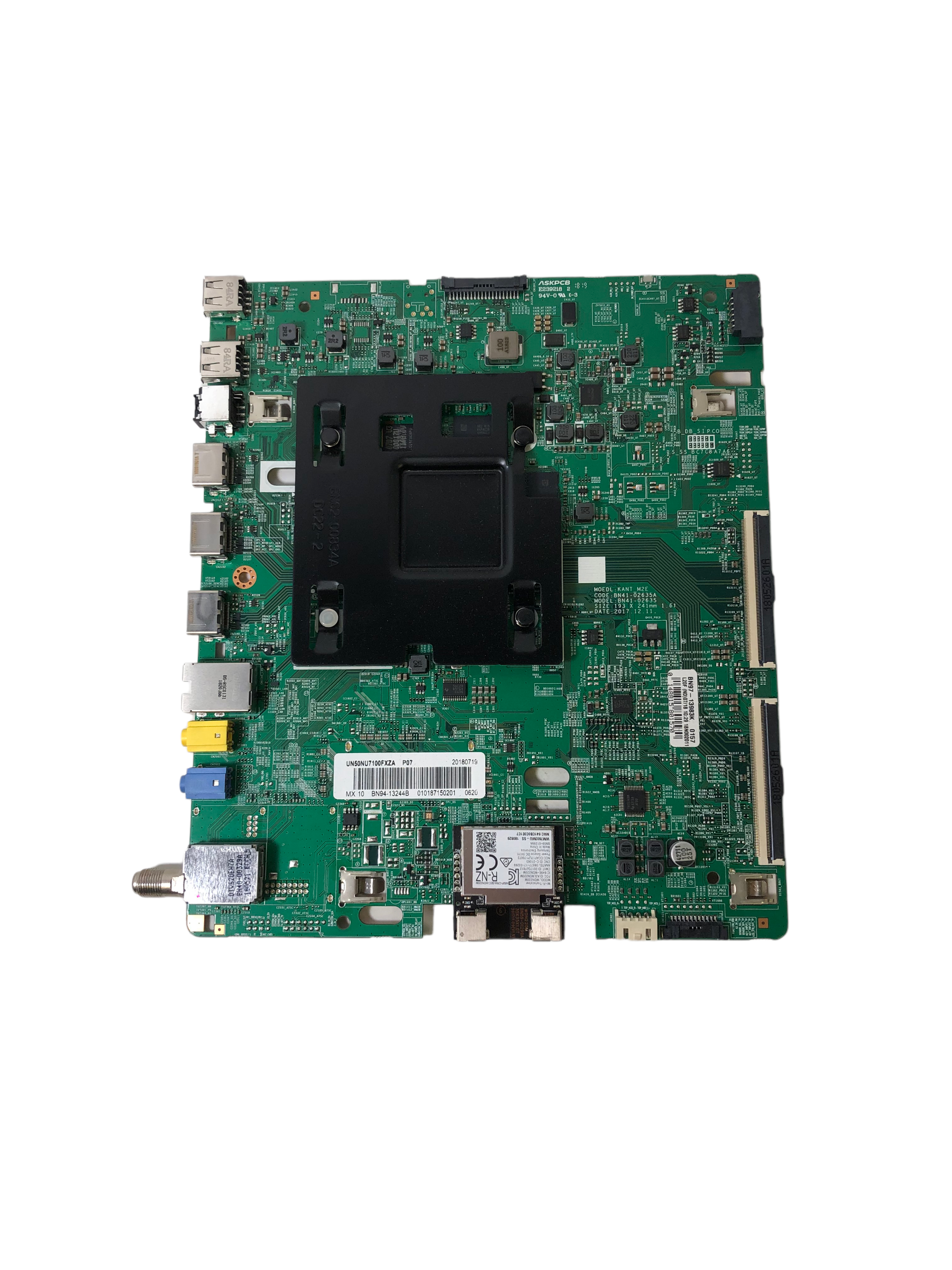 Samsung BN94-13244B Main Board for UN50NU7100FXZA (Version AD06)