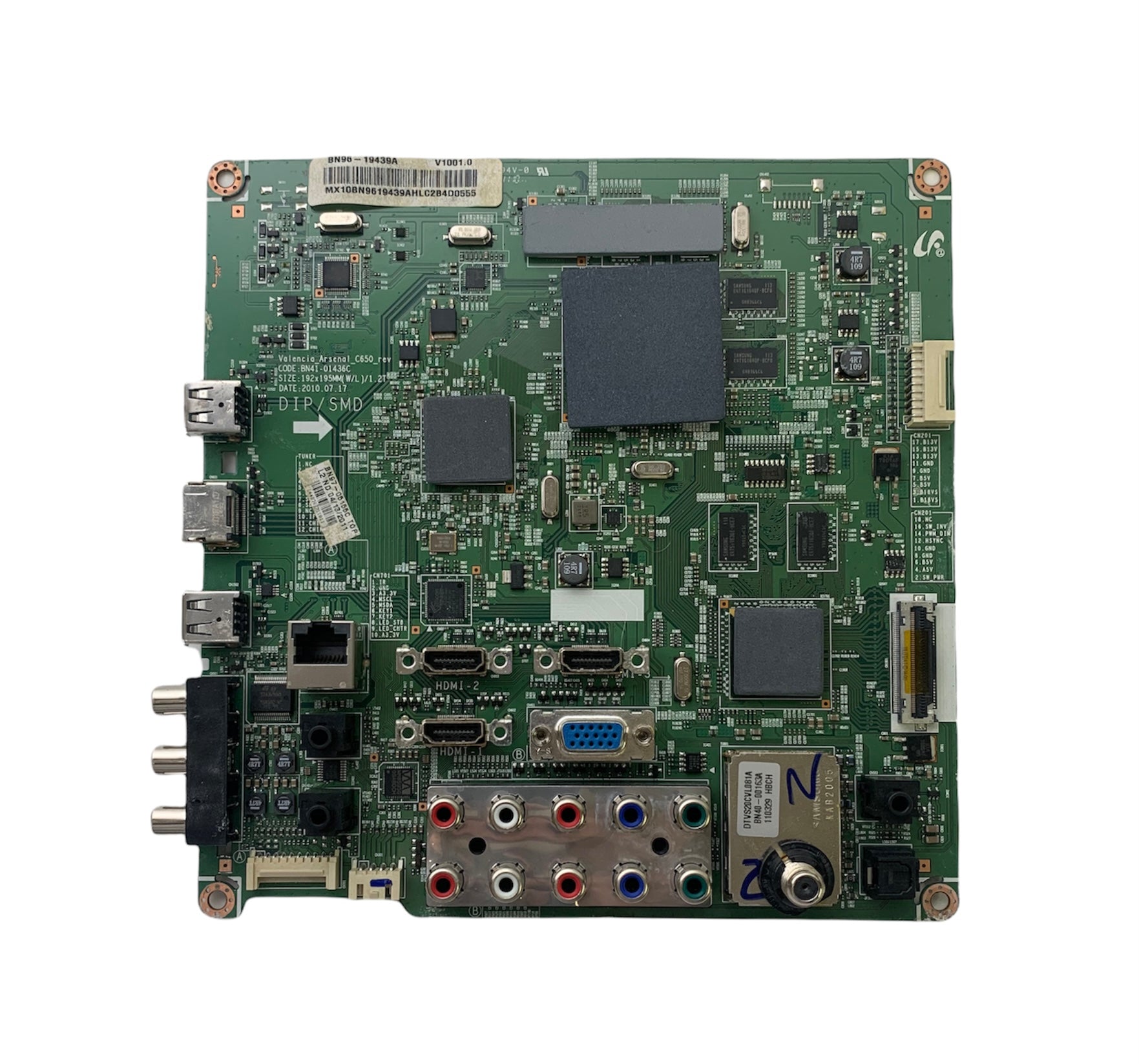 Samsung BN96-19439A Main Board for LN46D610M4FXZA