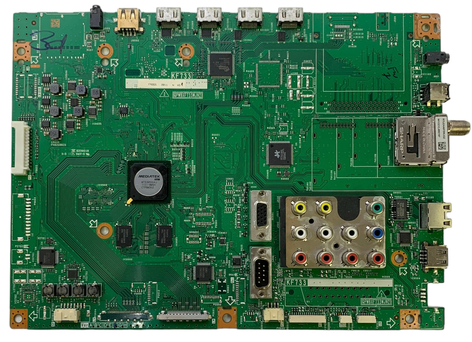 Sharp DKEYMF733FM26 (KF733) Main Board for LC-70LE735U