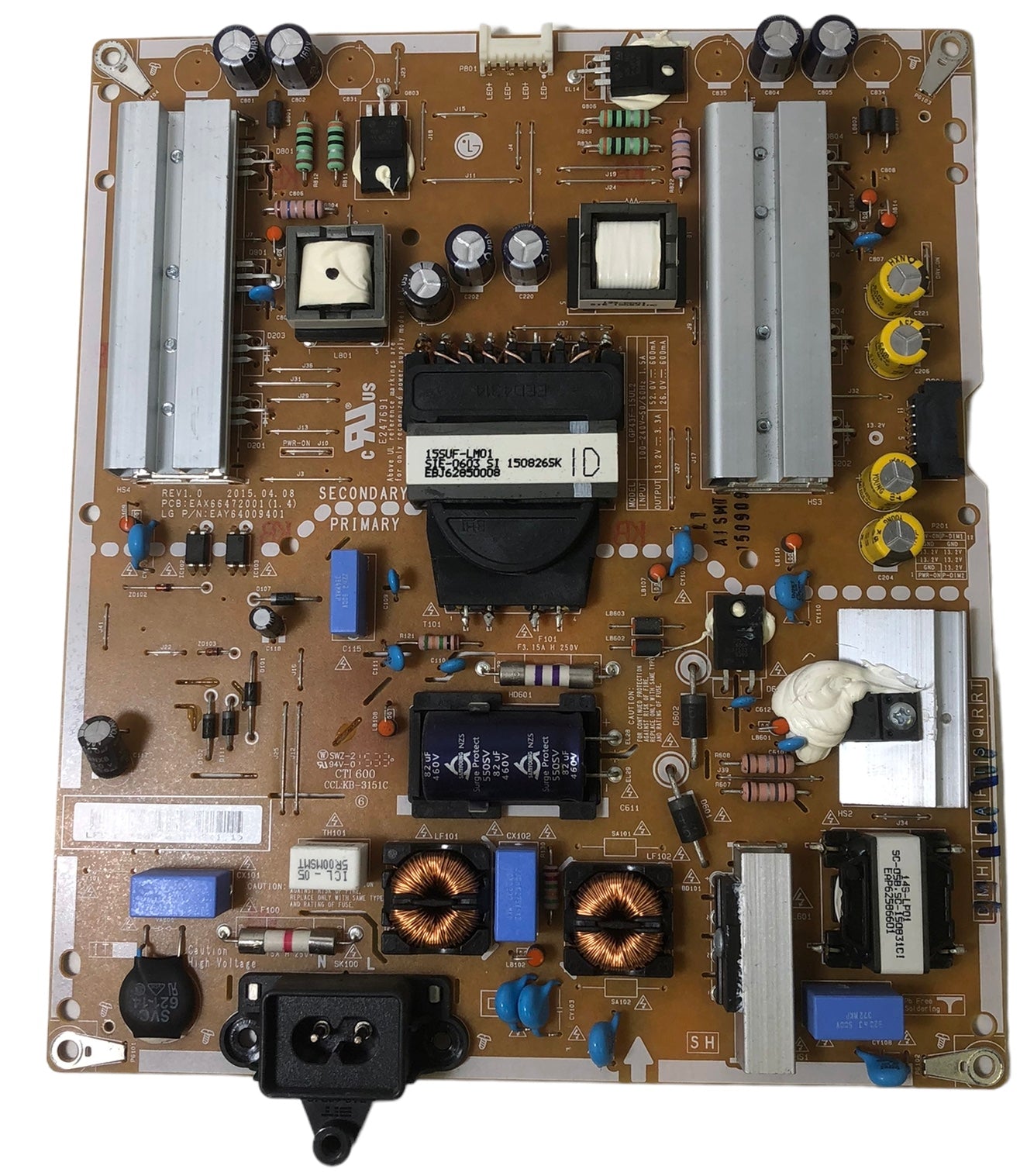 LG EAY64009401 Power Supply / LED Driver Board