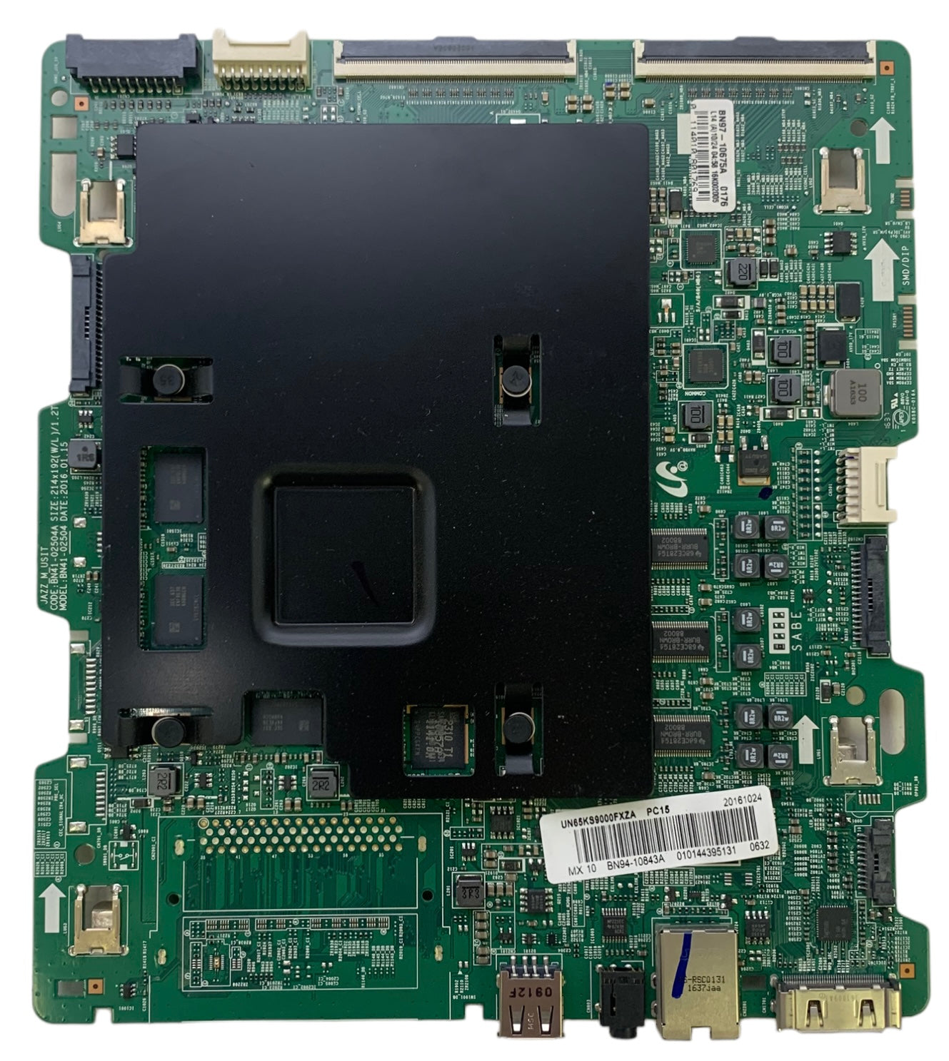 Samsung BN94-10843A Main Board for UN65KS9000FXZA (Version FA01)