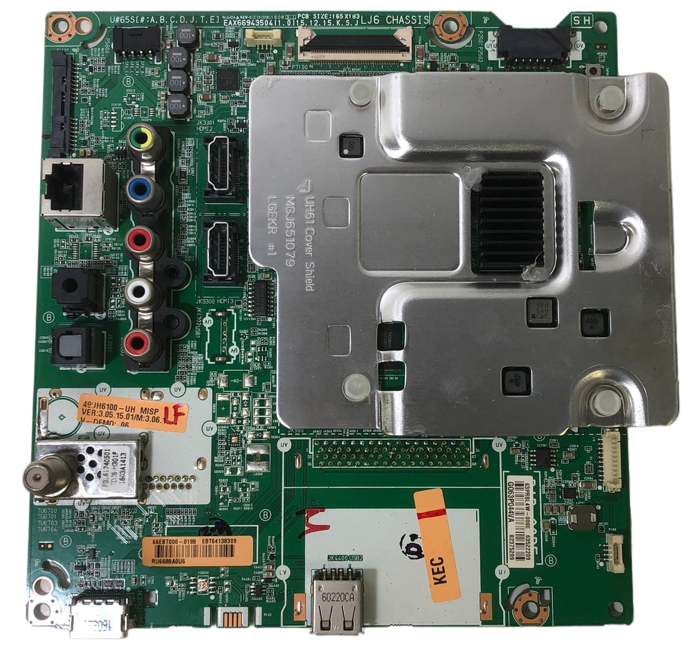 LG EBT64138309 Main Board for 49UH6100-UH