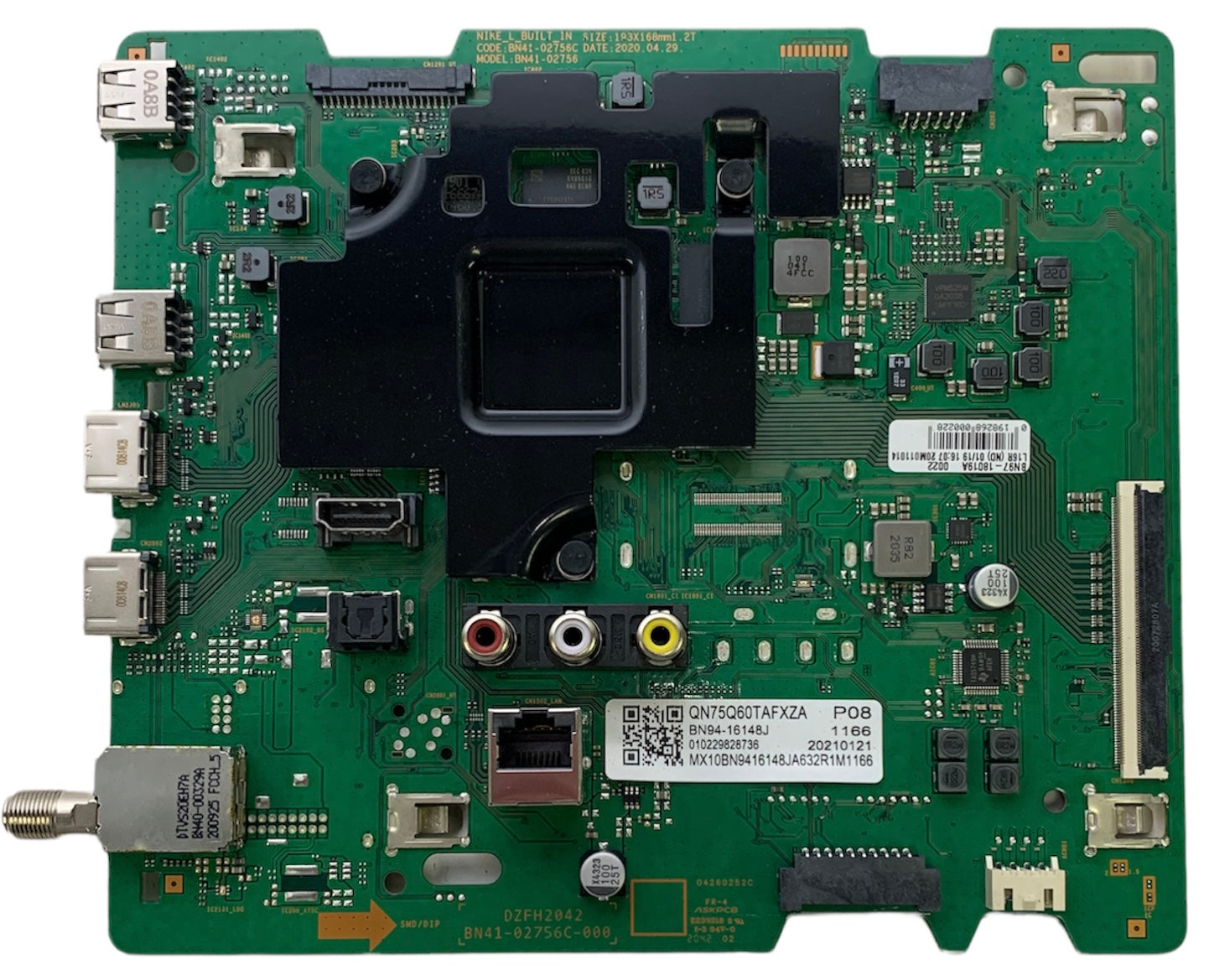 Samsung BN94-16148J Main Board for QN75Q6DTAFXZA