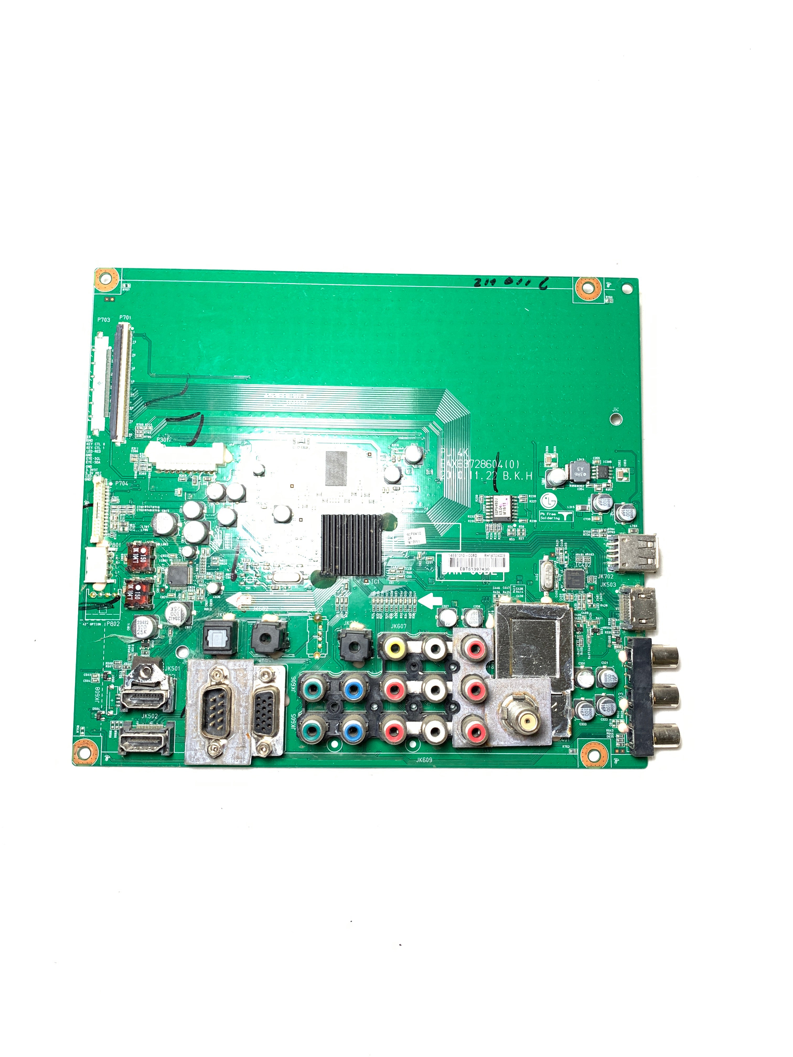 LG EBT61397430 Main Board for 60PV450-UA Version 1