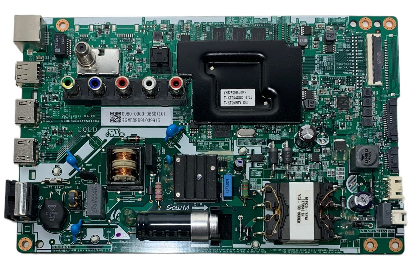 Samsung BN81-17669A (098009000650) Main Board/Power Supply UN32N5300AFXZA RC03