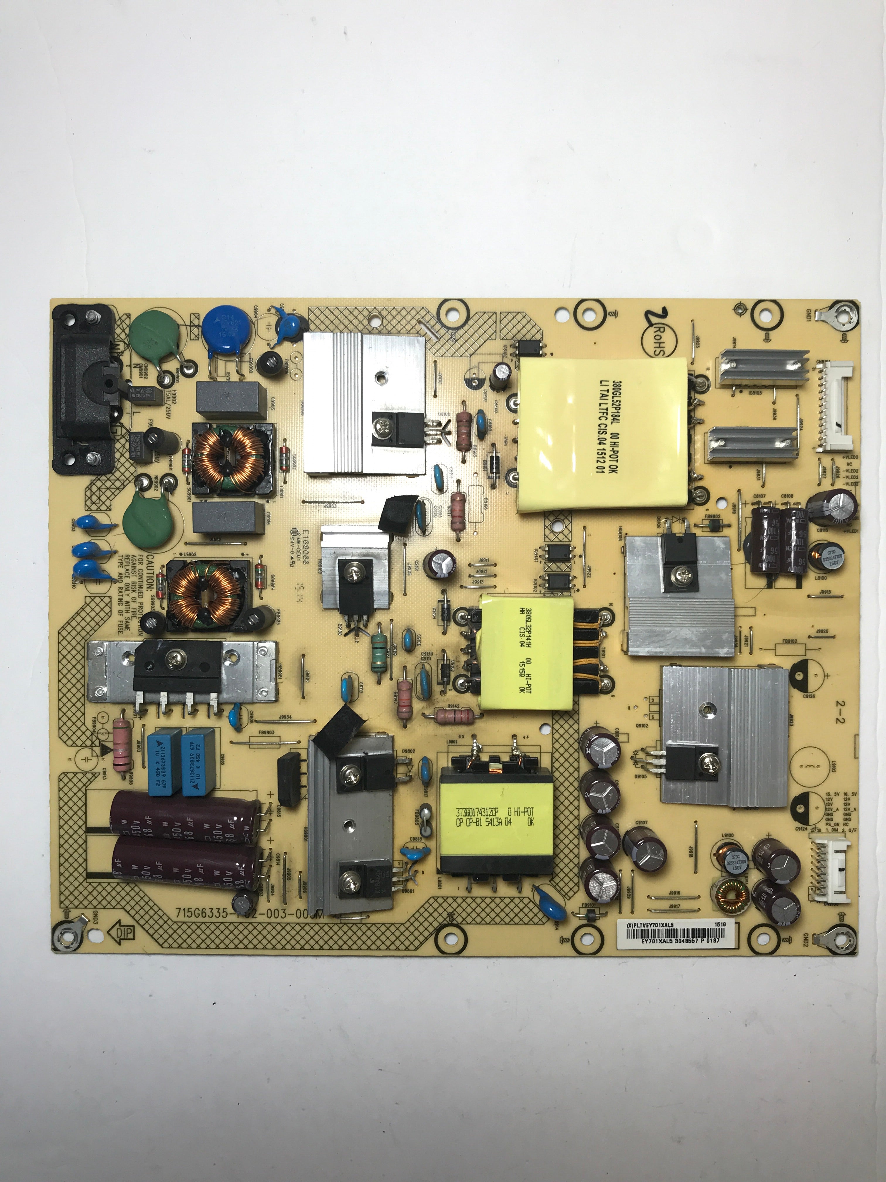 Sharp PLTVEY701XAL5 Power Supply / LED Board for LC-50LB370U