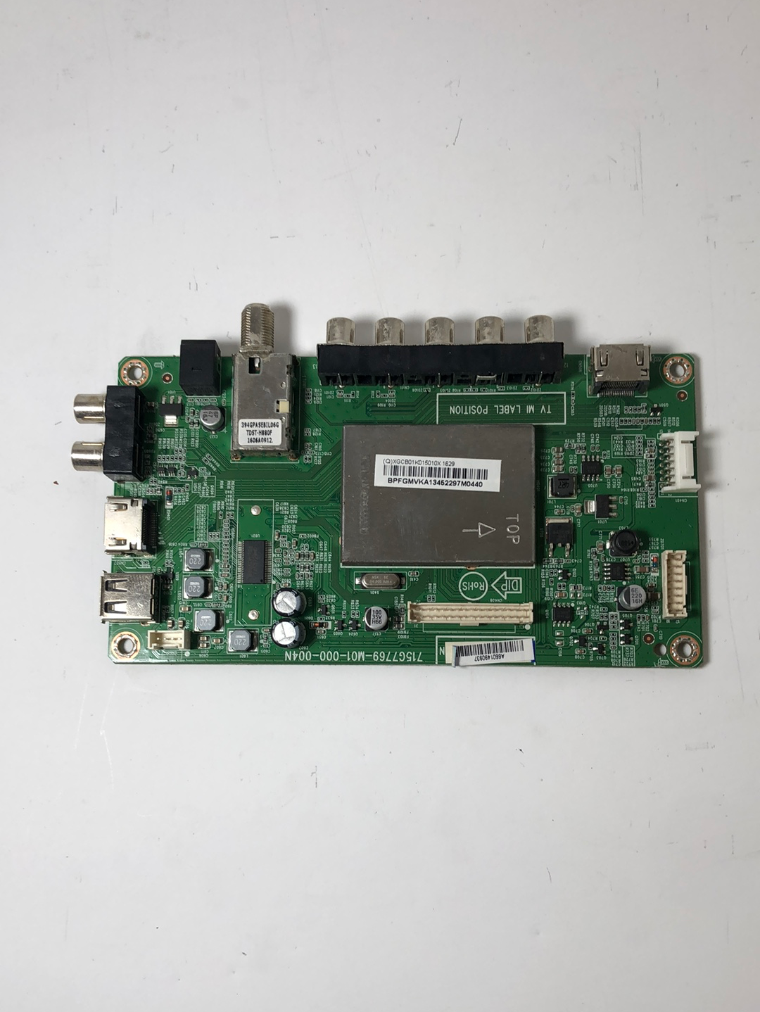 Vizio 756TXGCB01K0150 Main Board for D32HNX-E1 (LTTUVMCS Serial)