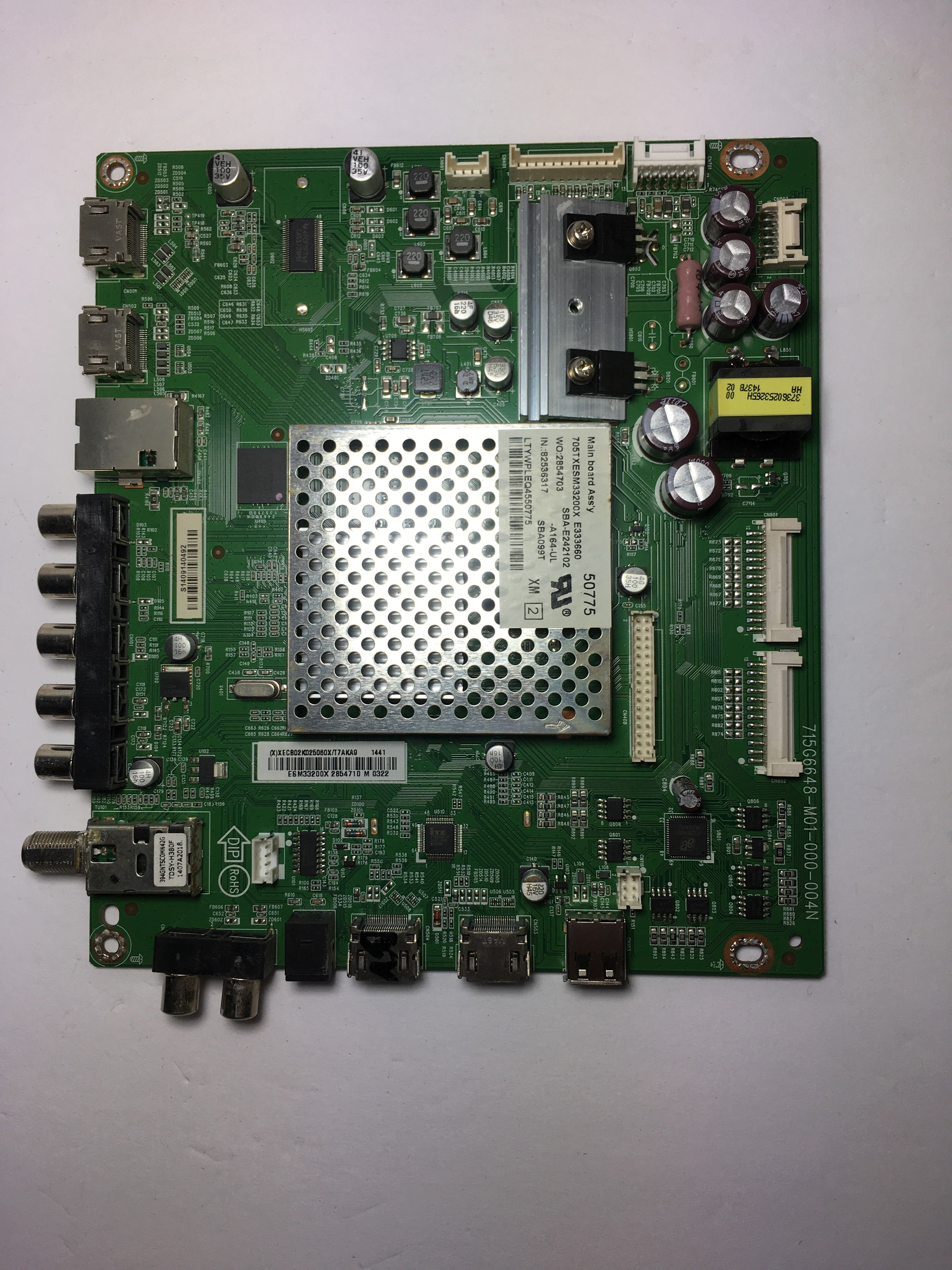 Vizio 756TXECB02K0250 Main Board for E500i-B1