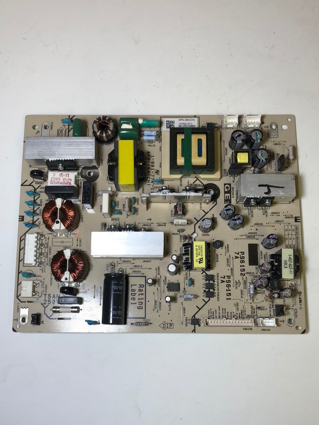 Sony 1-474-213-11 (1-881-774-11, APS-264) GE3 Power Supply