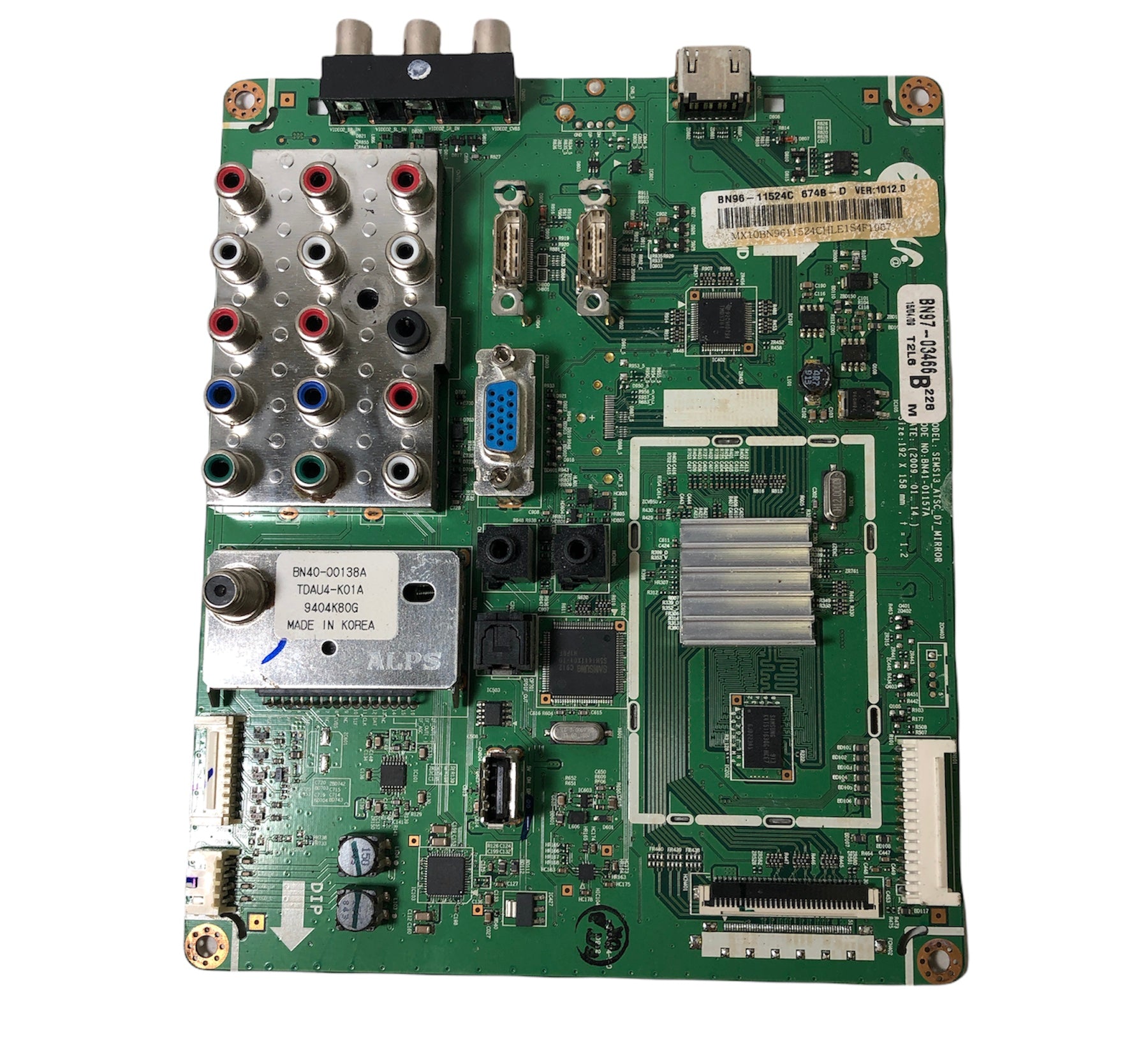 Samsung BN96-11524C (BN41-01157A) Main Board for LN32B460B2DXZA