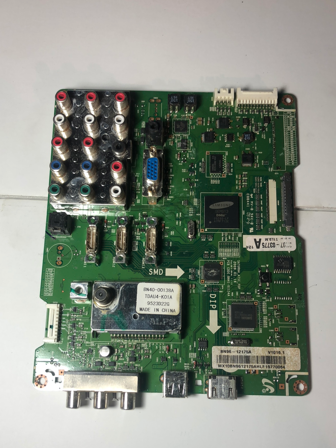 Samsung BN96-12175A (BN97-03775A) Main Board for PN63B550T2FXZA