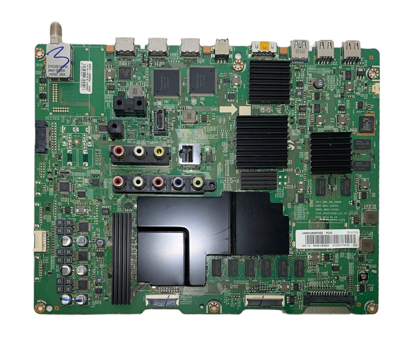 Samsung BN94-08068A Main Board for UN60HU8550FXZA