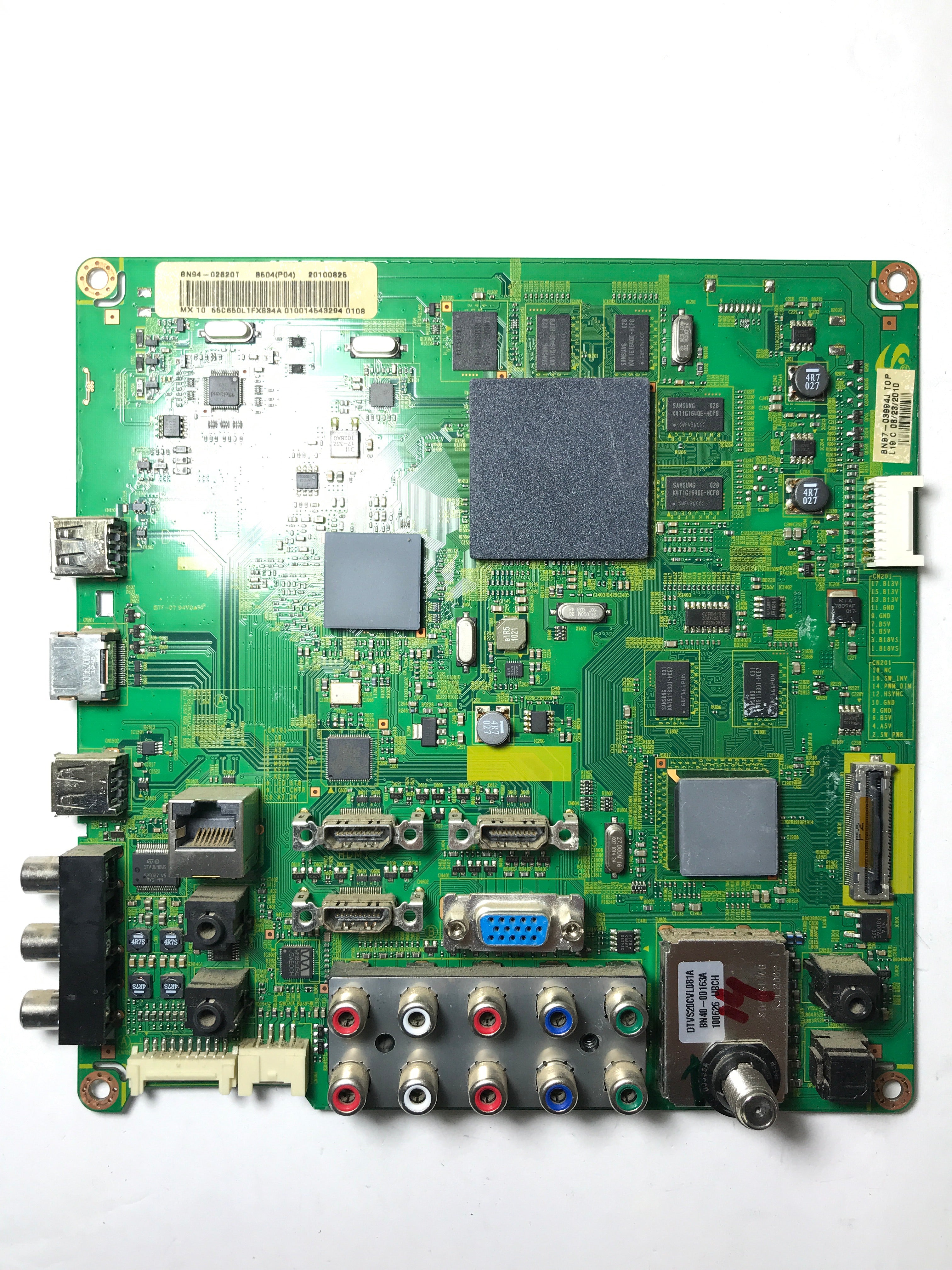 Samsung BN94-02620T Main Board for LN55C650L1FXZA