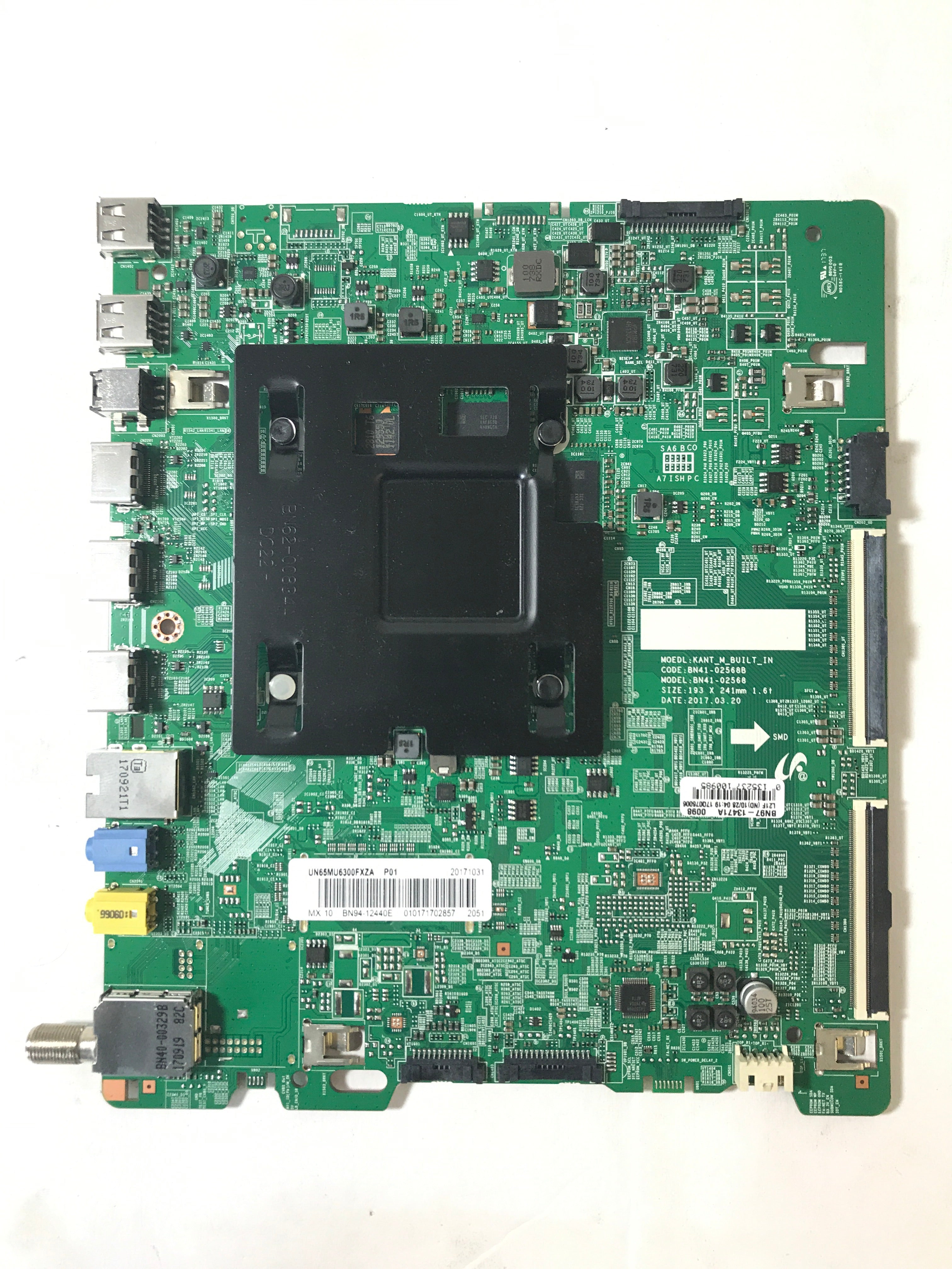 Samsung BN94-12440E Main Board for UN65MU6300FXZA (Version DA02 & DA05)