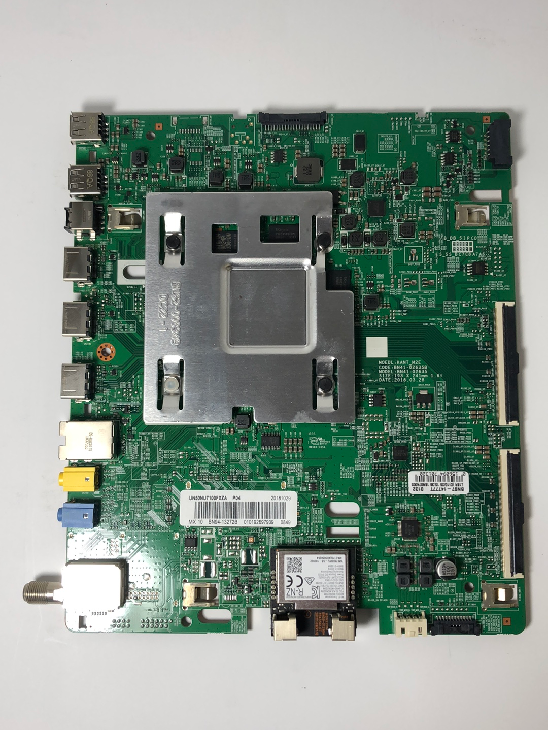 Samsung BN94-13272B Main Board for UN50NU7100VXZA (Version AB03)