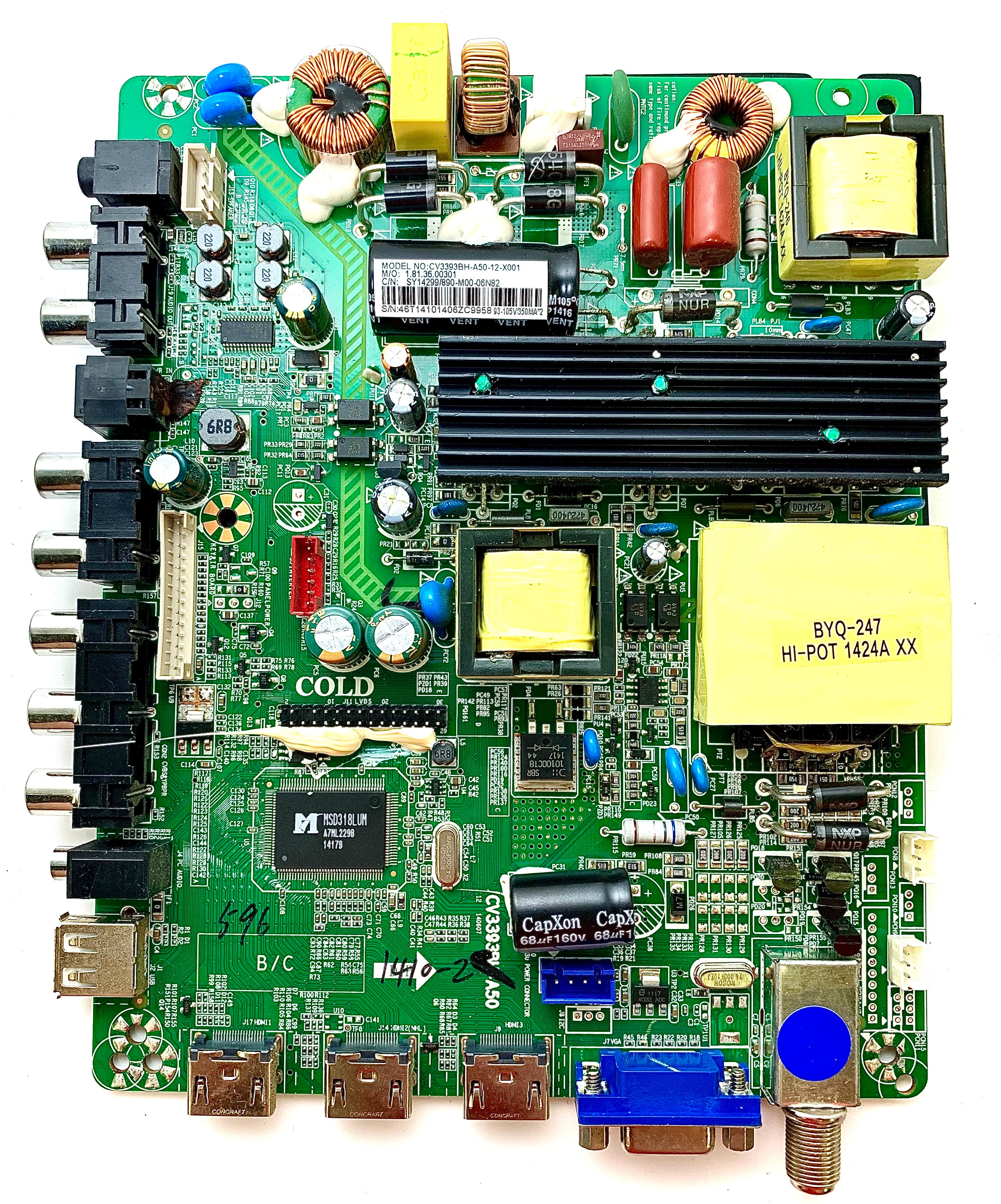 Element SY14299 Main Board / Power Supply for ELEFW504 / ELEFW504A