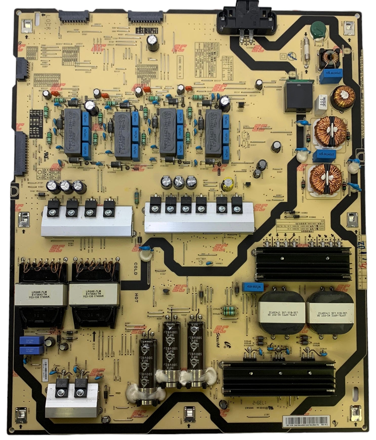 Samsung BN44-00913A Power Supply / LED Board
