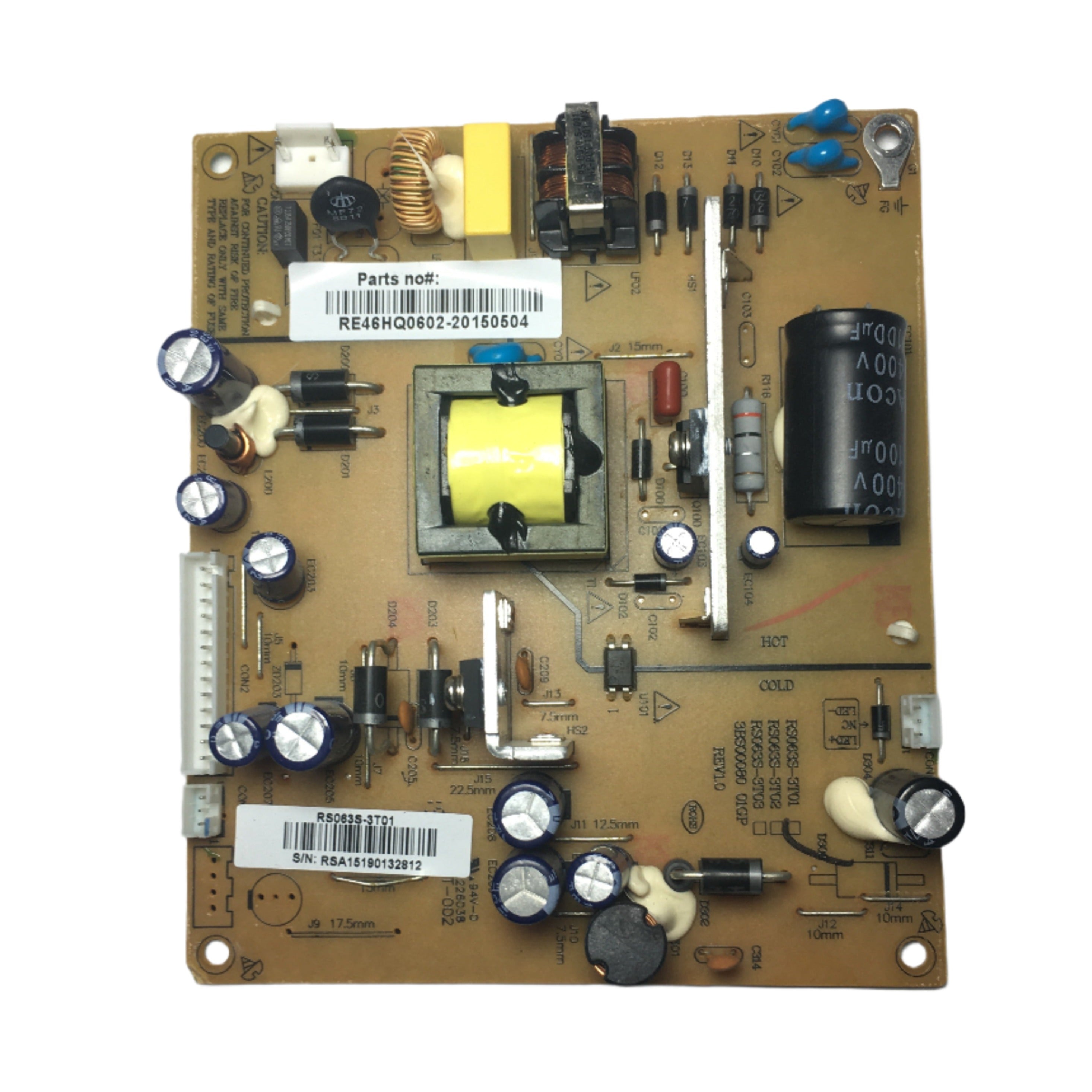 RCA RE46HQ0602 Power Supply / LED Board for LED32B30RQ / LED32G30RQD