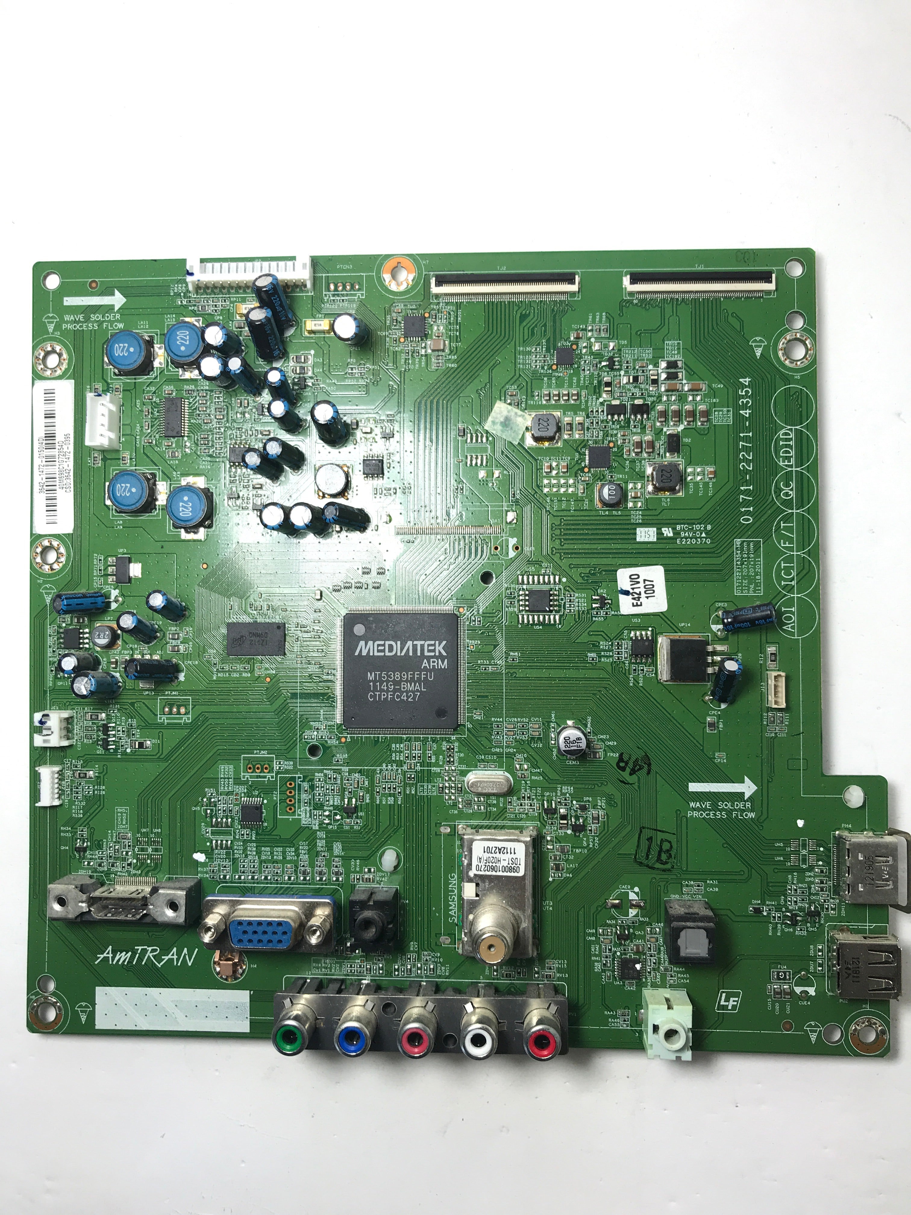 Vizio 3642-1472-0150 (0171-2271-4355) Main Board for E421VO